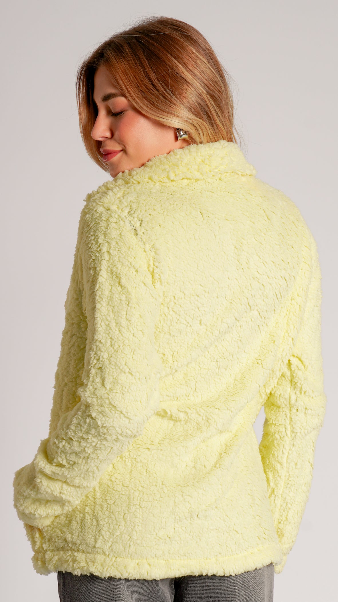 Casaco Sherpa - Amarelo