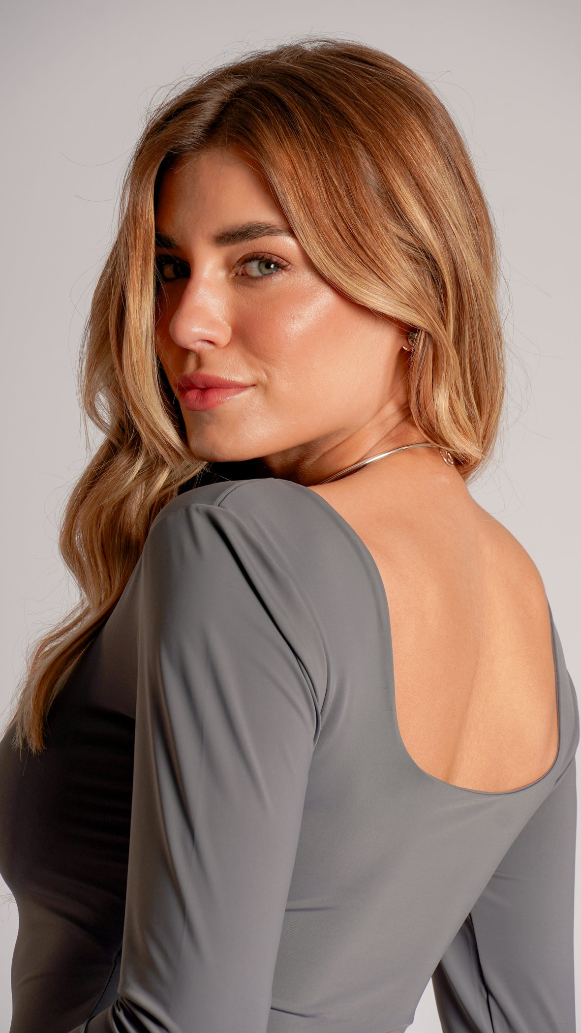 Blusa Manga Longa - Grafite