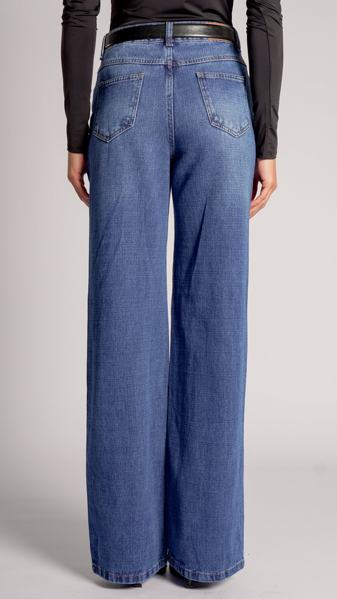 Calça Jeans Reta - Escura