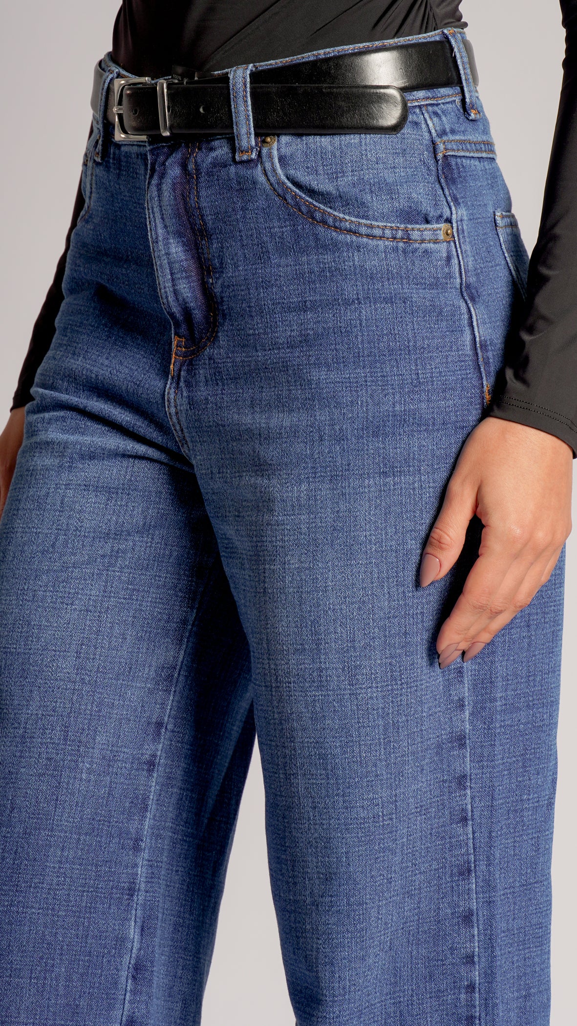 Calça Jeans Reta - Escura
