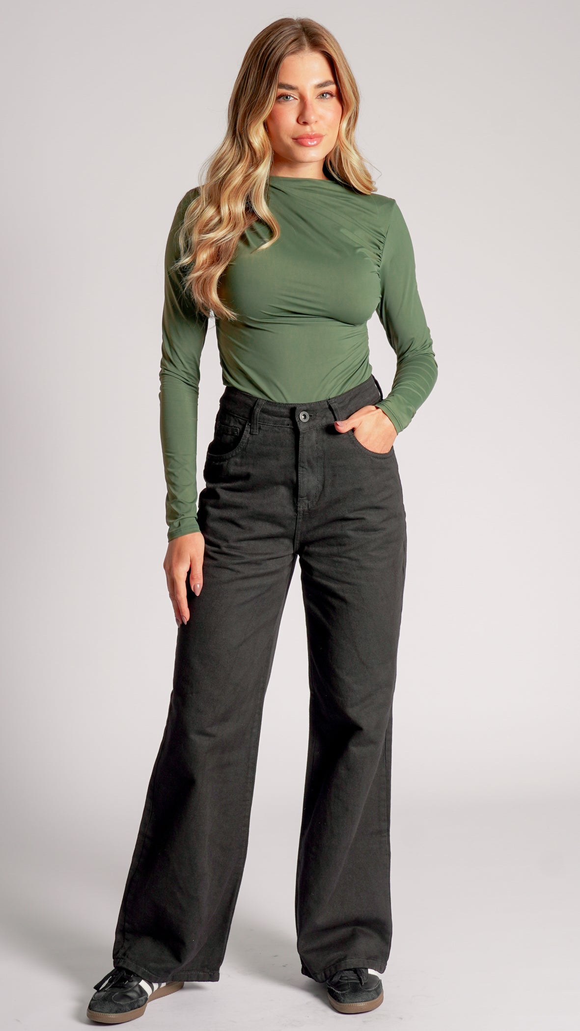 Blusa Manga Longa Premium - Verde