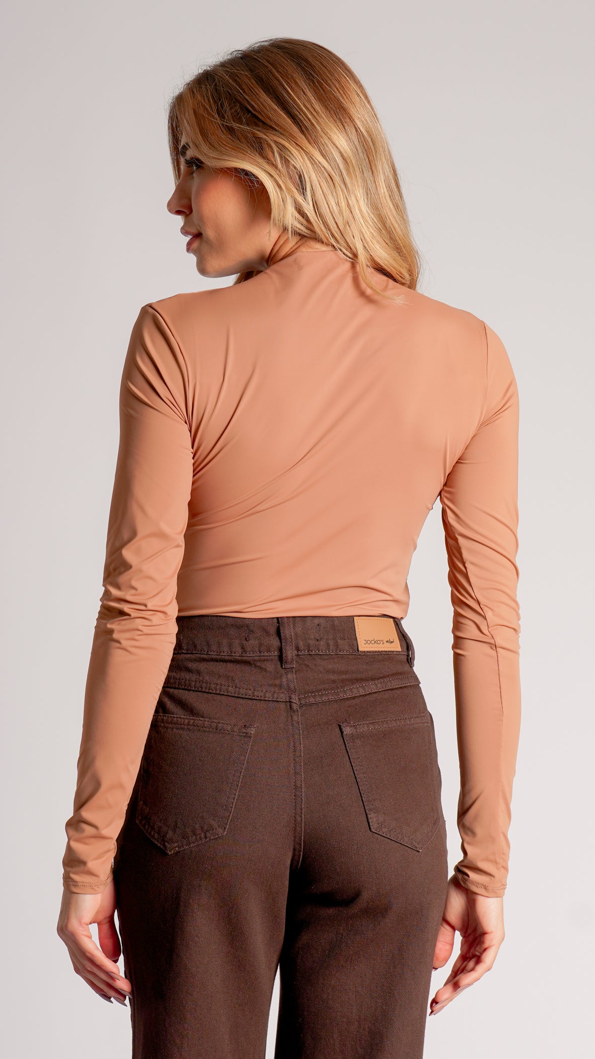 Blusa Manga Longa Premium - Nude