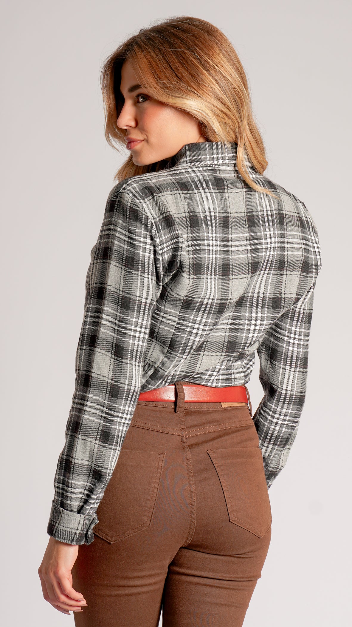 Camisa Xadrez - Preta