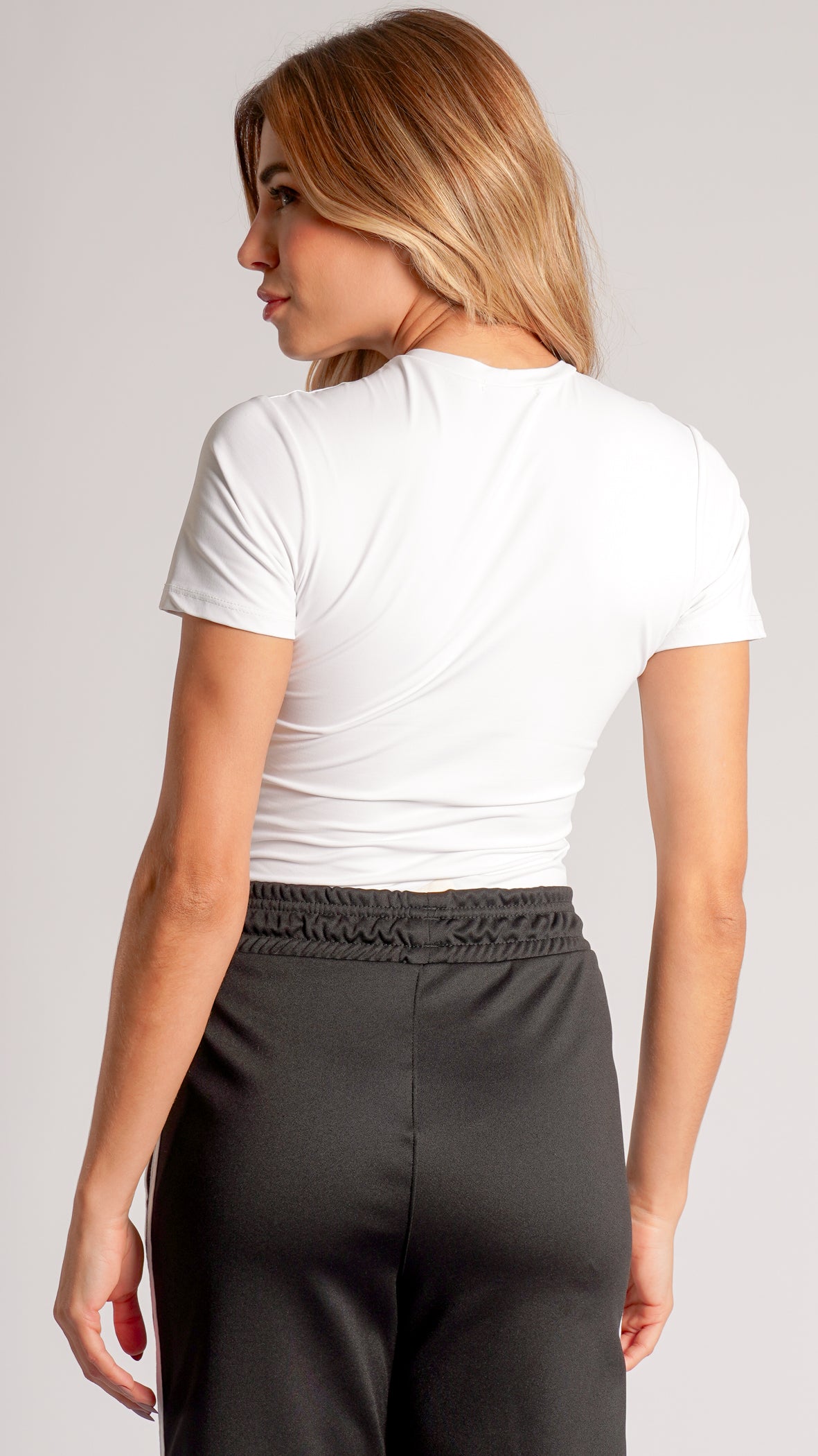 Blusa Baby Tee Suplex - Branca