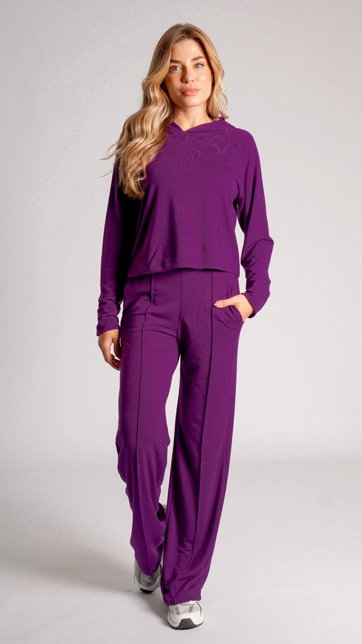 Conjunto Moletinho Premium - Roxo