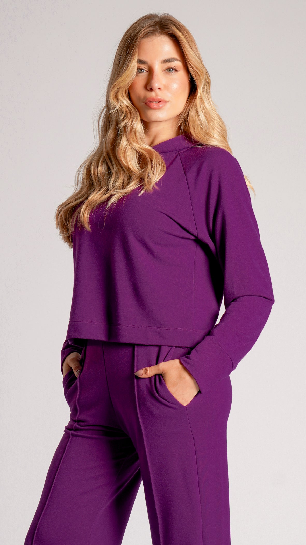 Conjunto Moletinho Premium - Roxo