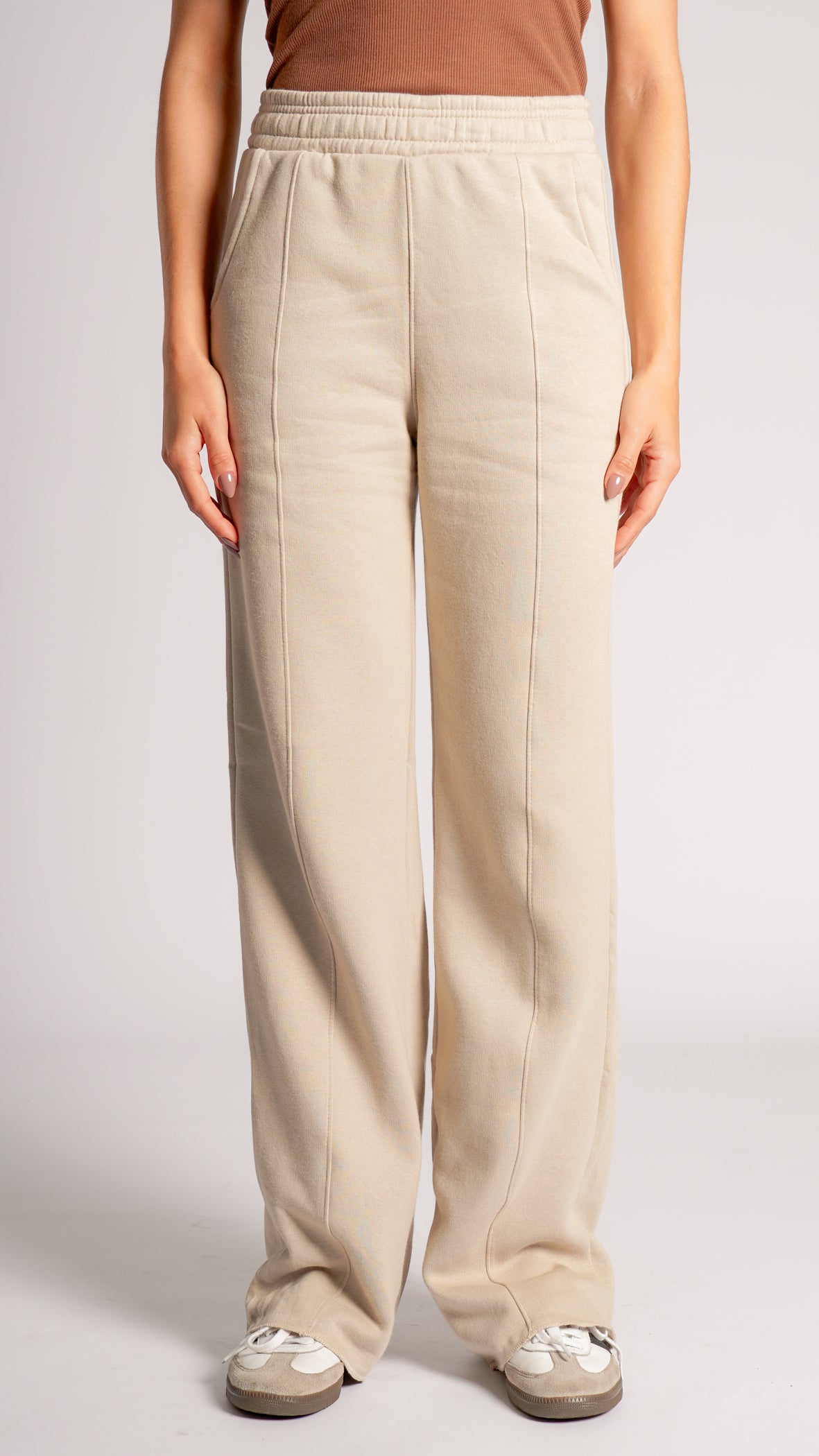 Calça Moletom Premium - Bege