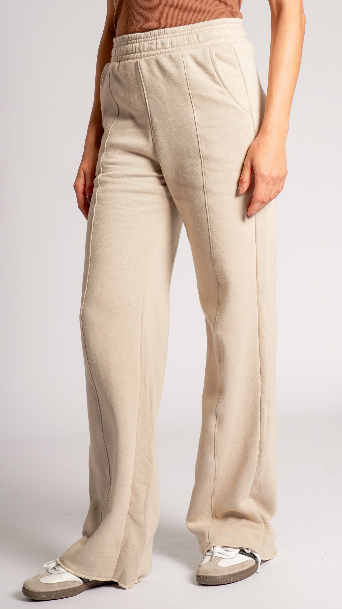 Calça Moletom Premium - Bege
