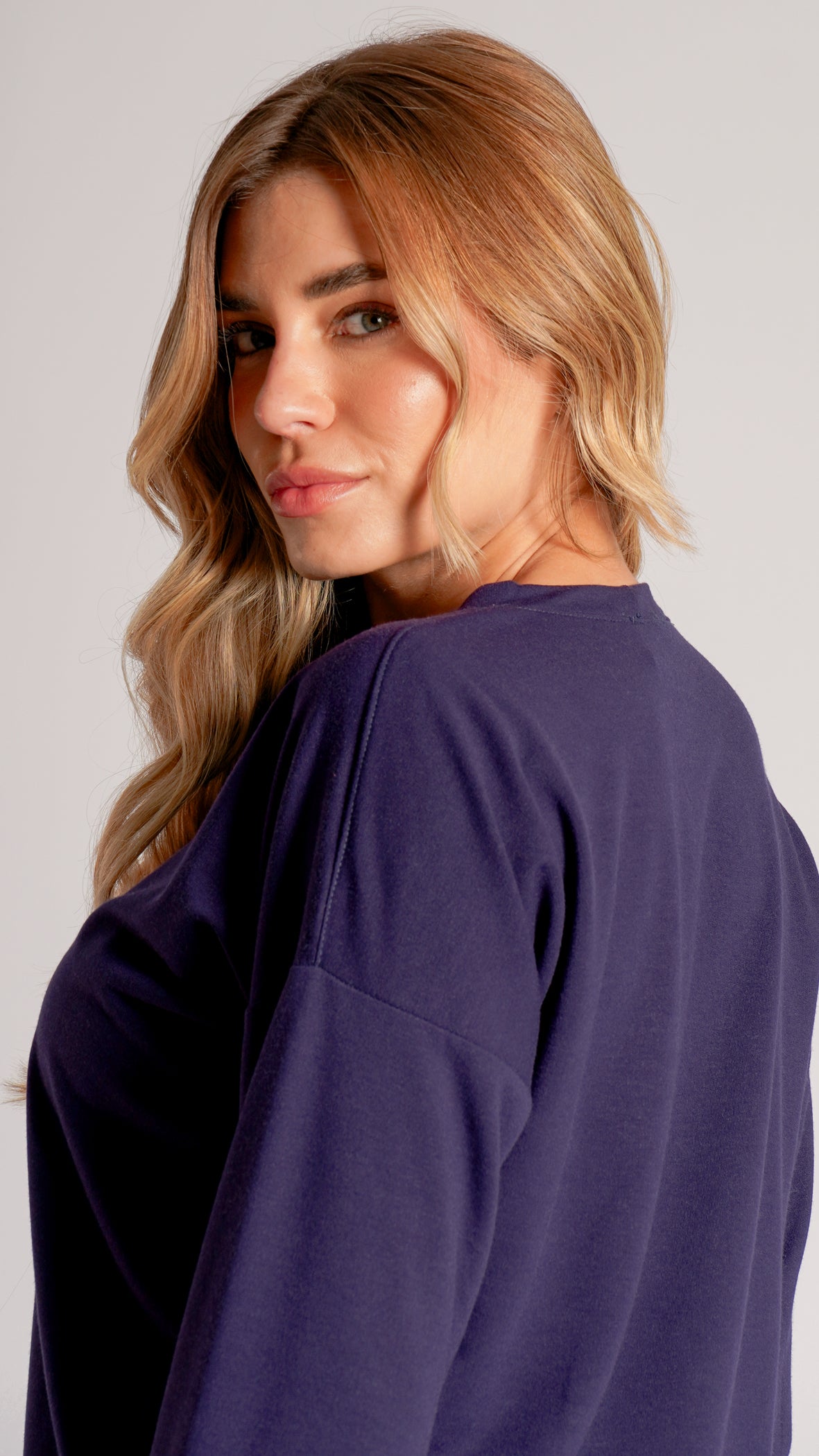 Blusa Moletinho Premium - Azul Marinho
