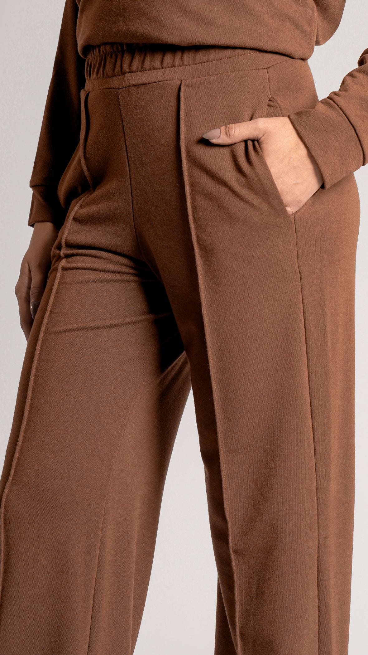 Calça Moletinho Premium - Marrom