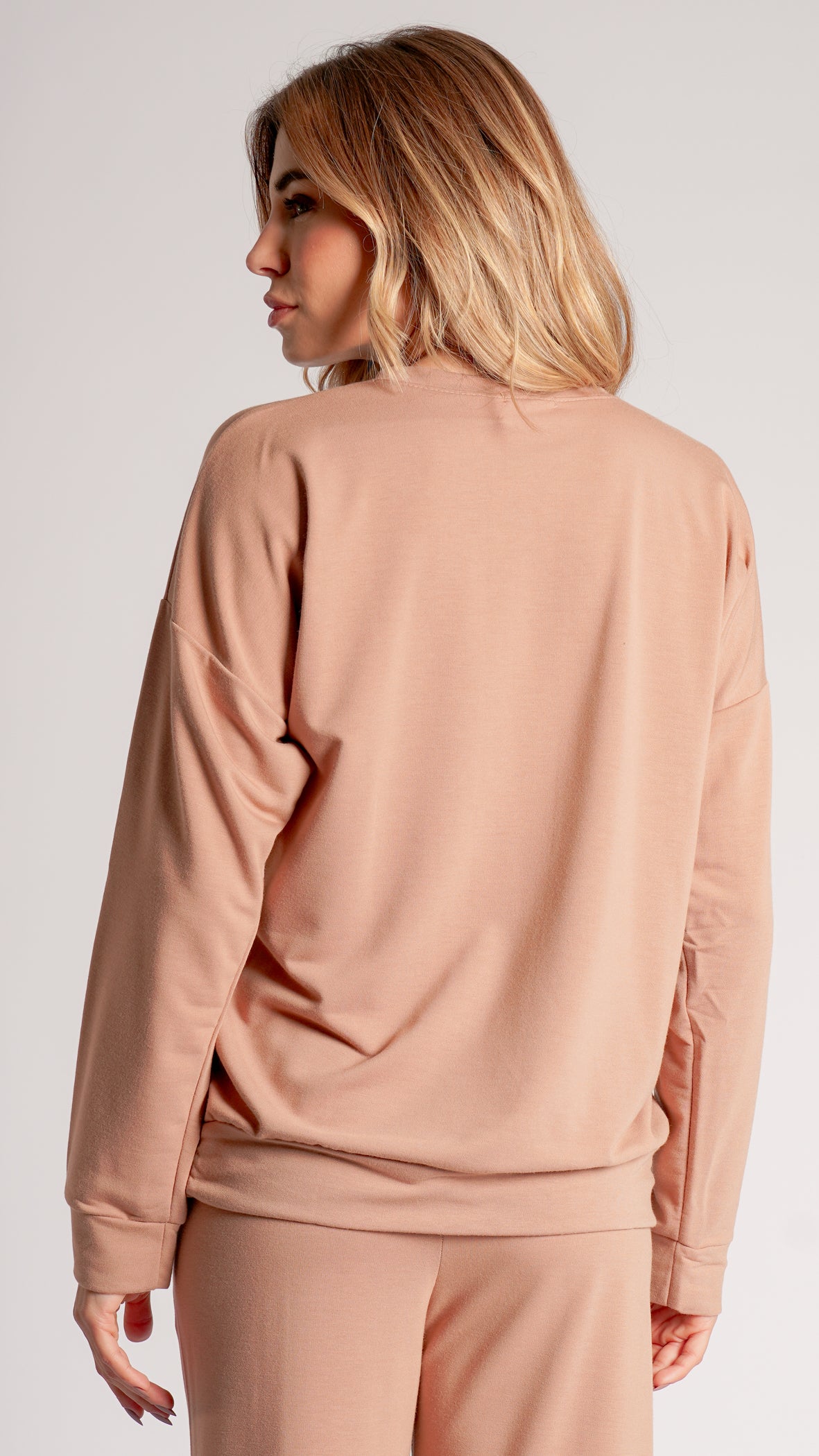 Blusa Moletinho Premium - Nude