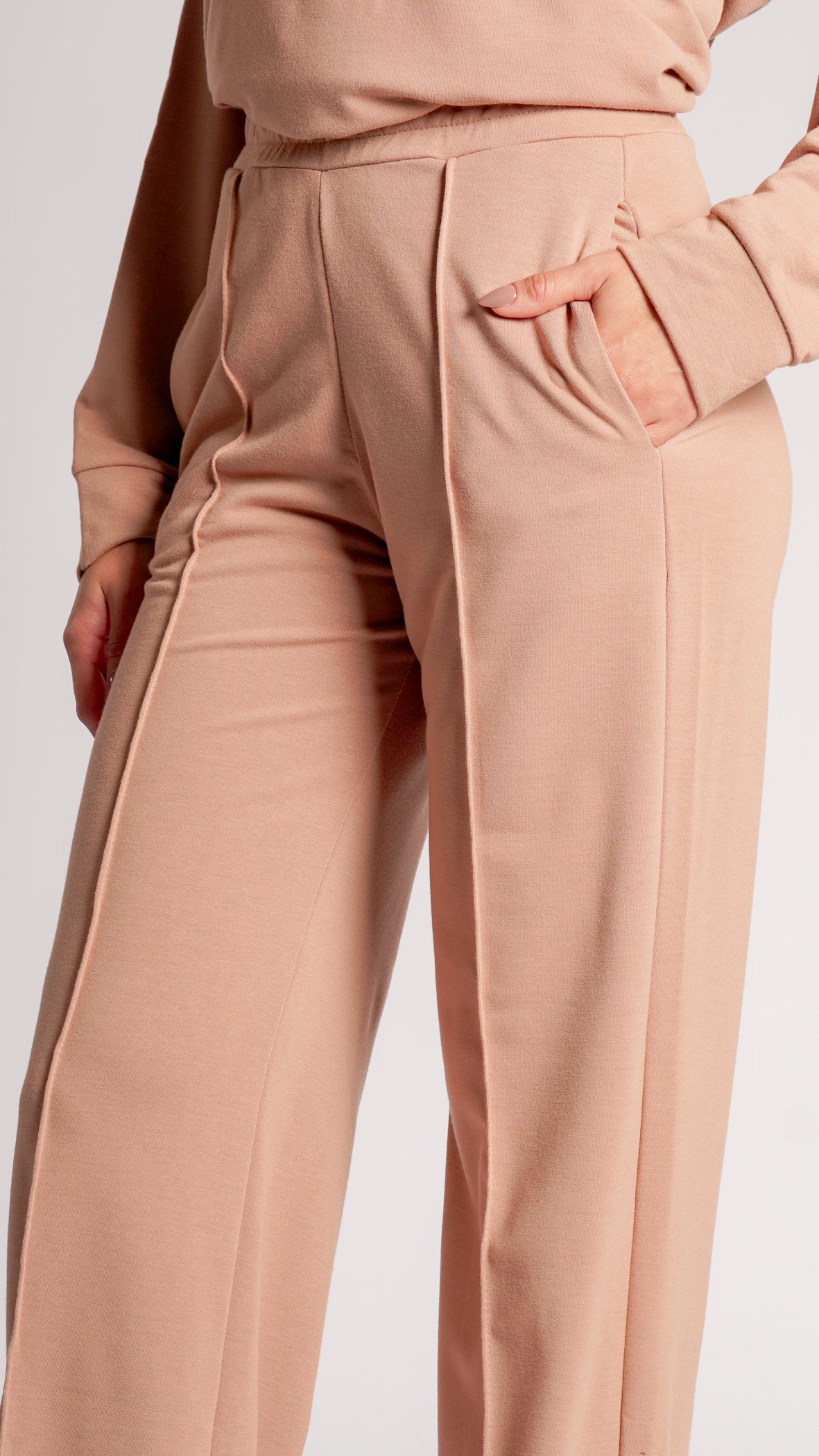 Calça Moletinho Premium - Nude
