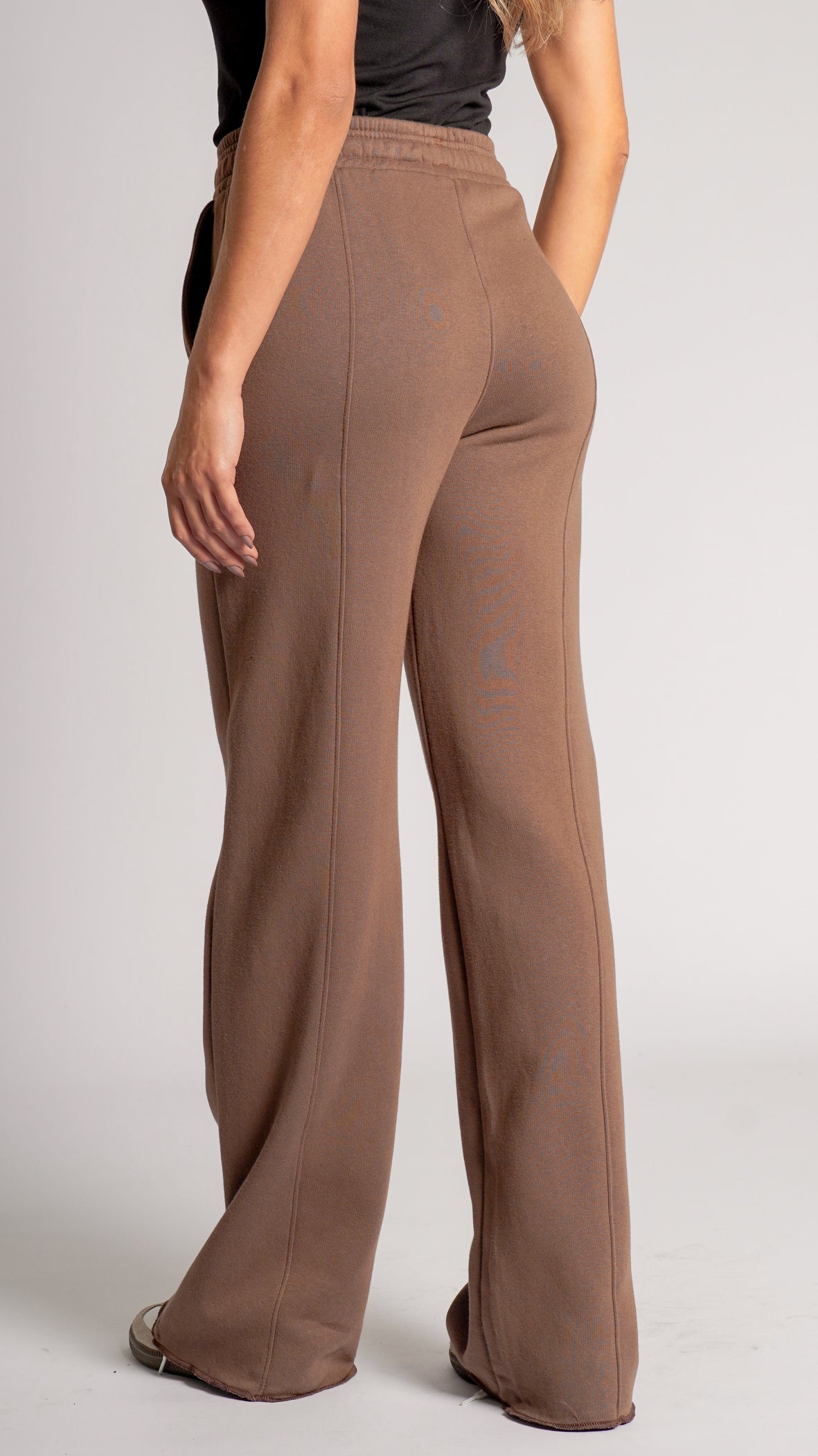 Calça Moletom Premium - Marrom