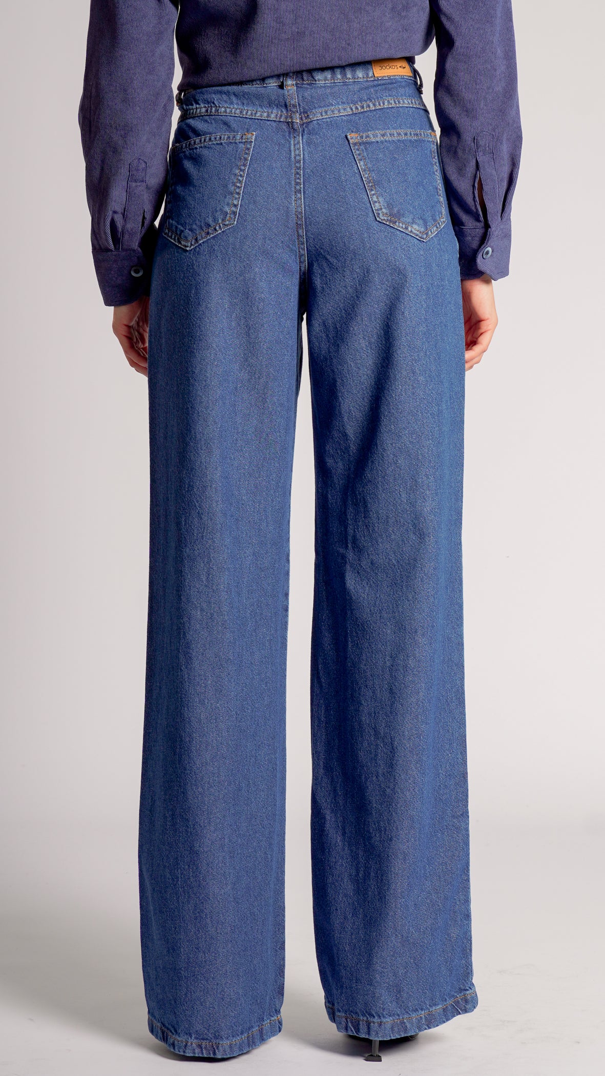 Calça Jeans Reta - Escuro