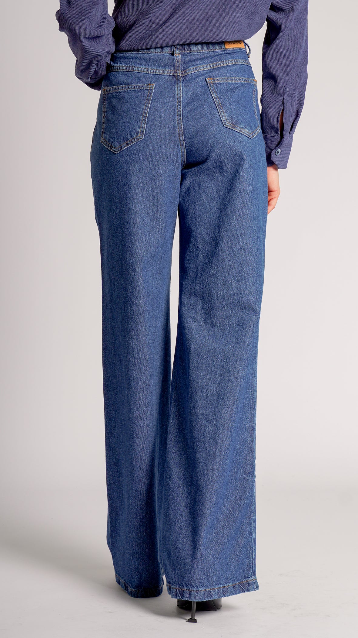 Calça Jeans Reta - Escuro