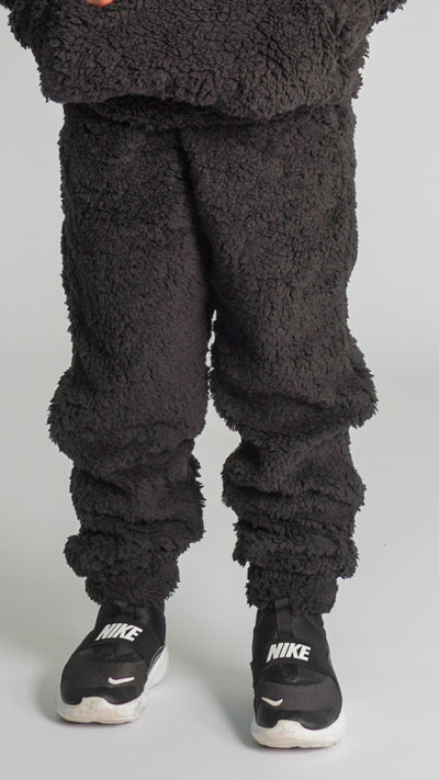 Calça Sherpa Kids Unissex - Preta