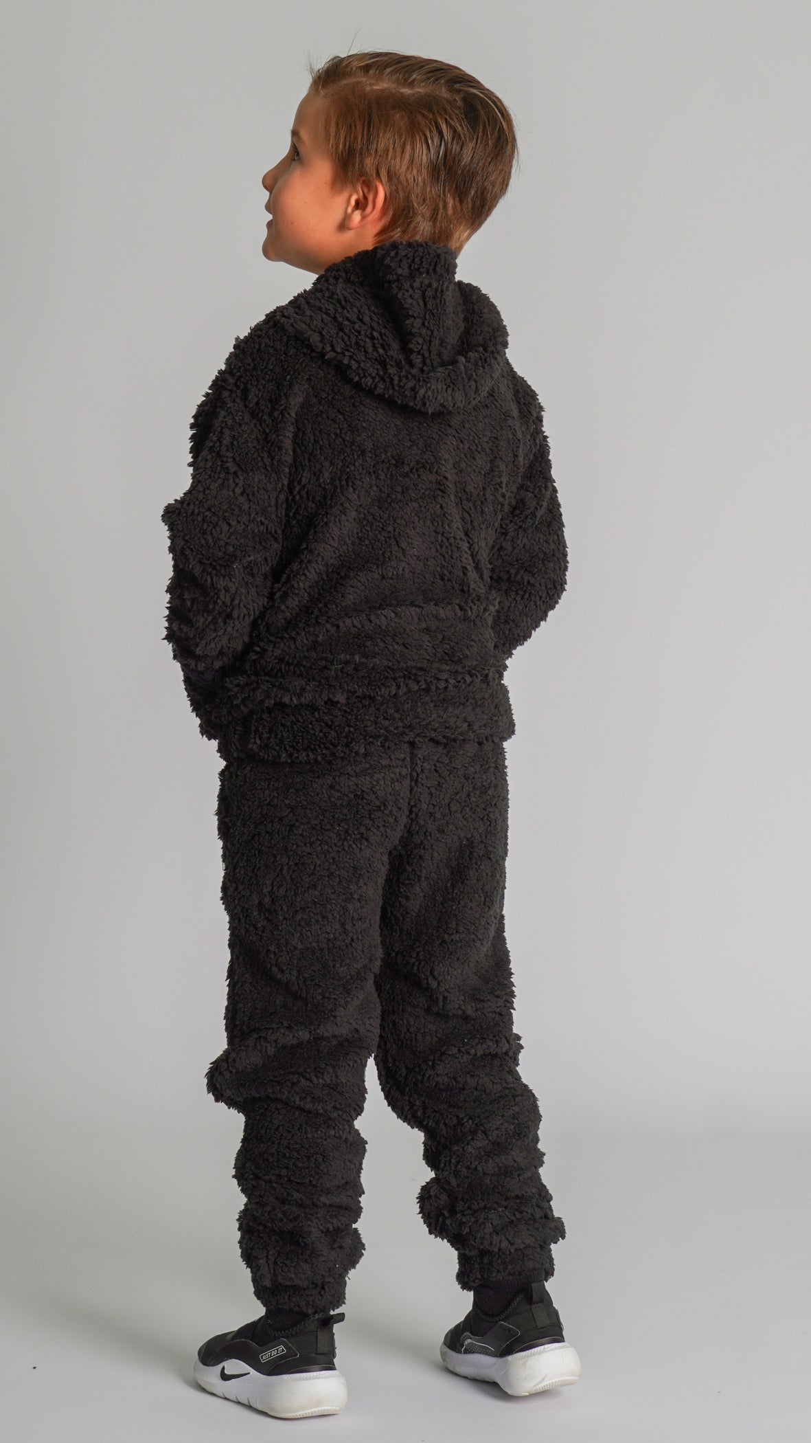 Calça Sherpa Kids Unissex - Preta