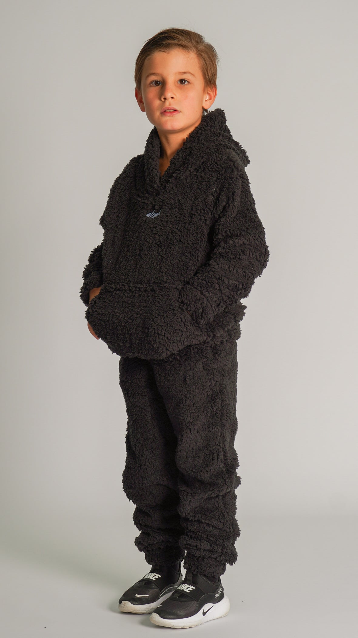 Calça Sherpa Kids Unissex - Preta
