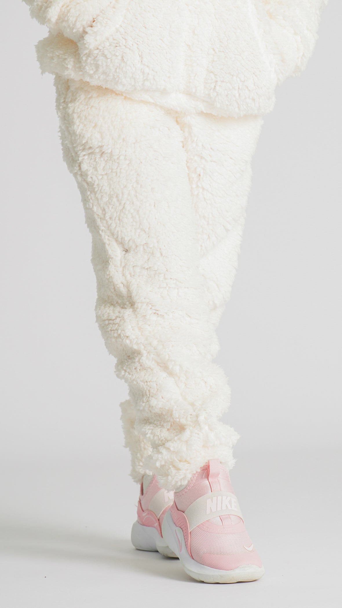 Calça Sherpa Kids Unissex - Off White