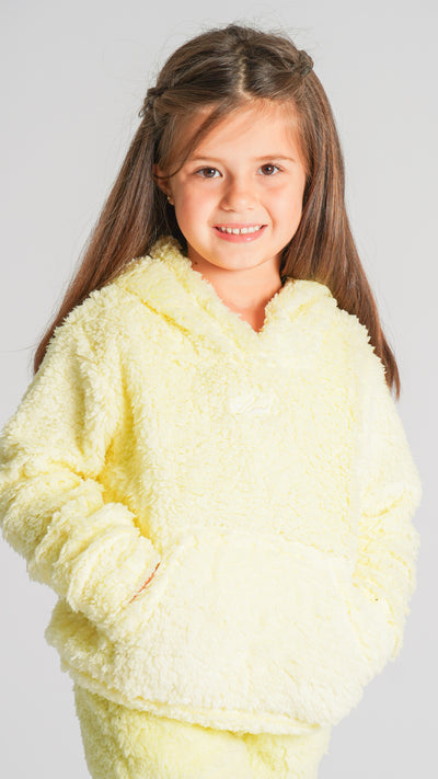 Canguru Sherpa Kids Unissex - Amarelo