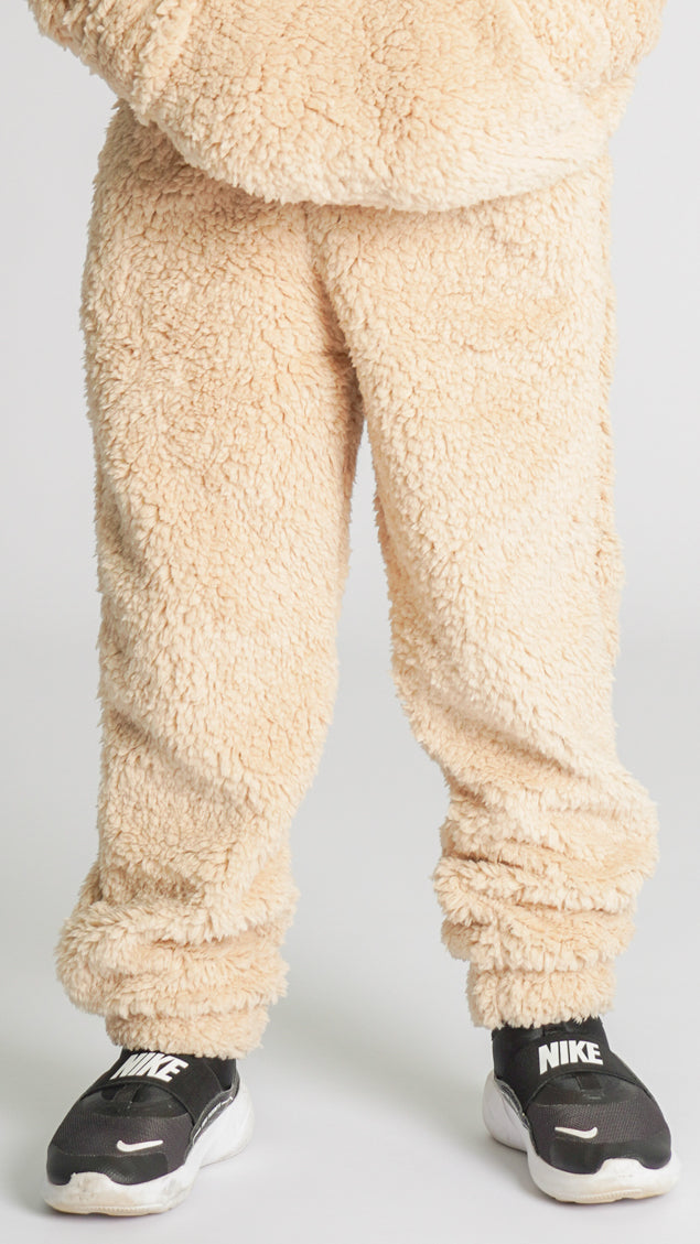 Calça Sherpa Kids Unissex - Bege