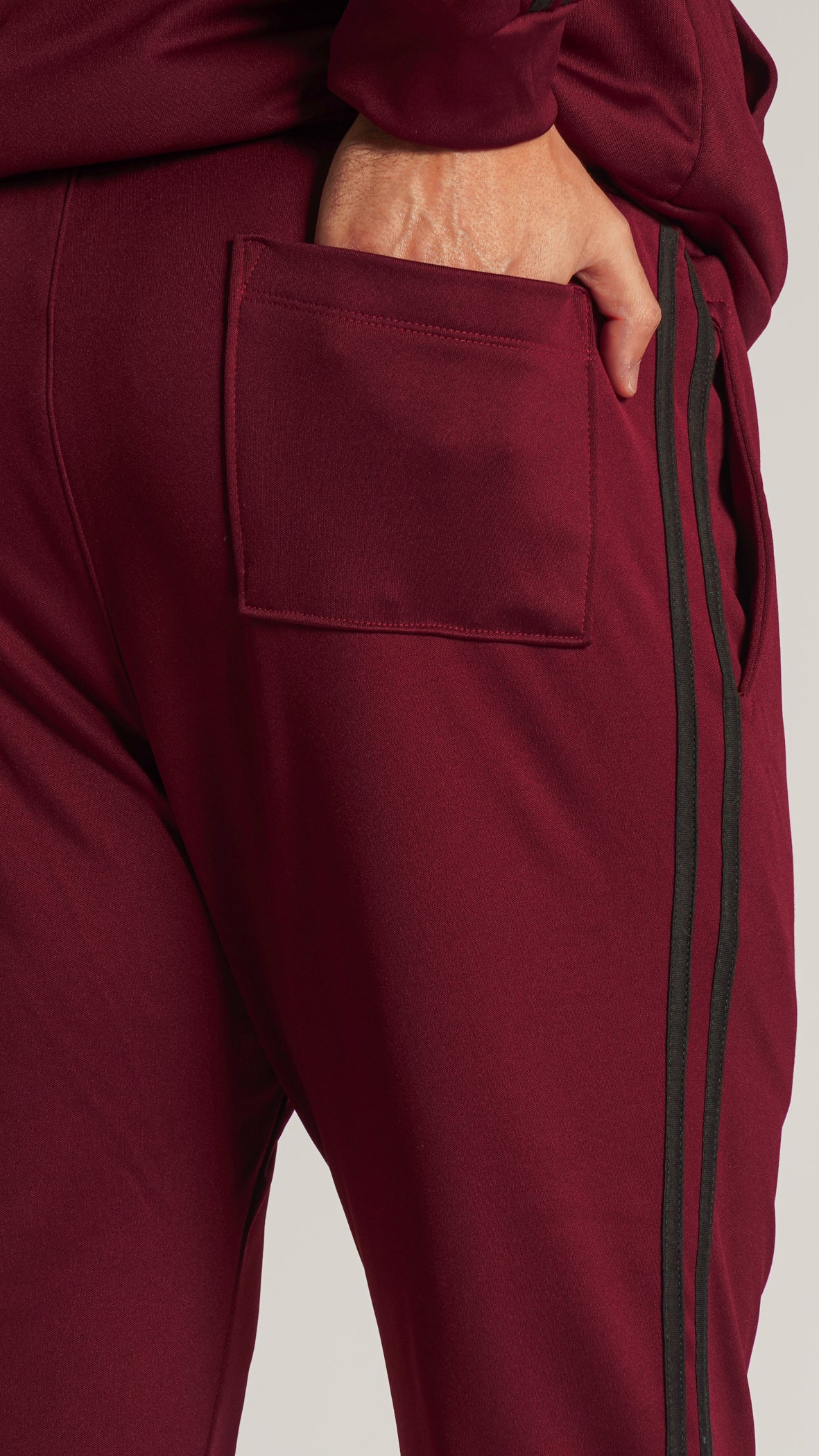 Conjunto Sport - Bordô