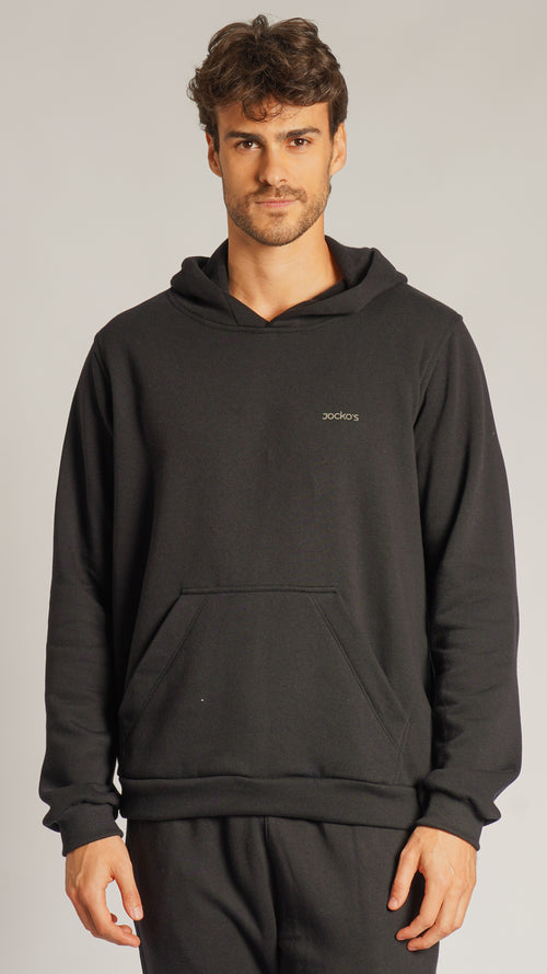 Moletom Canguru Premium - Preto