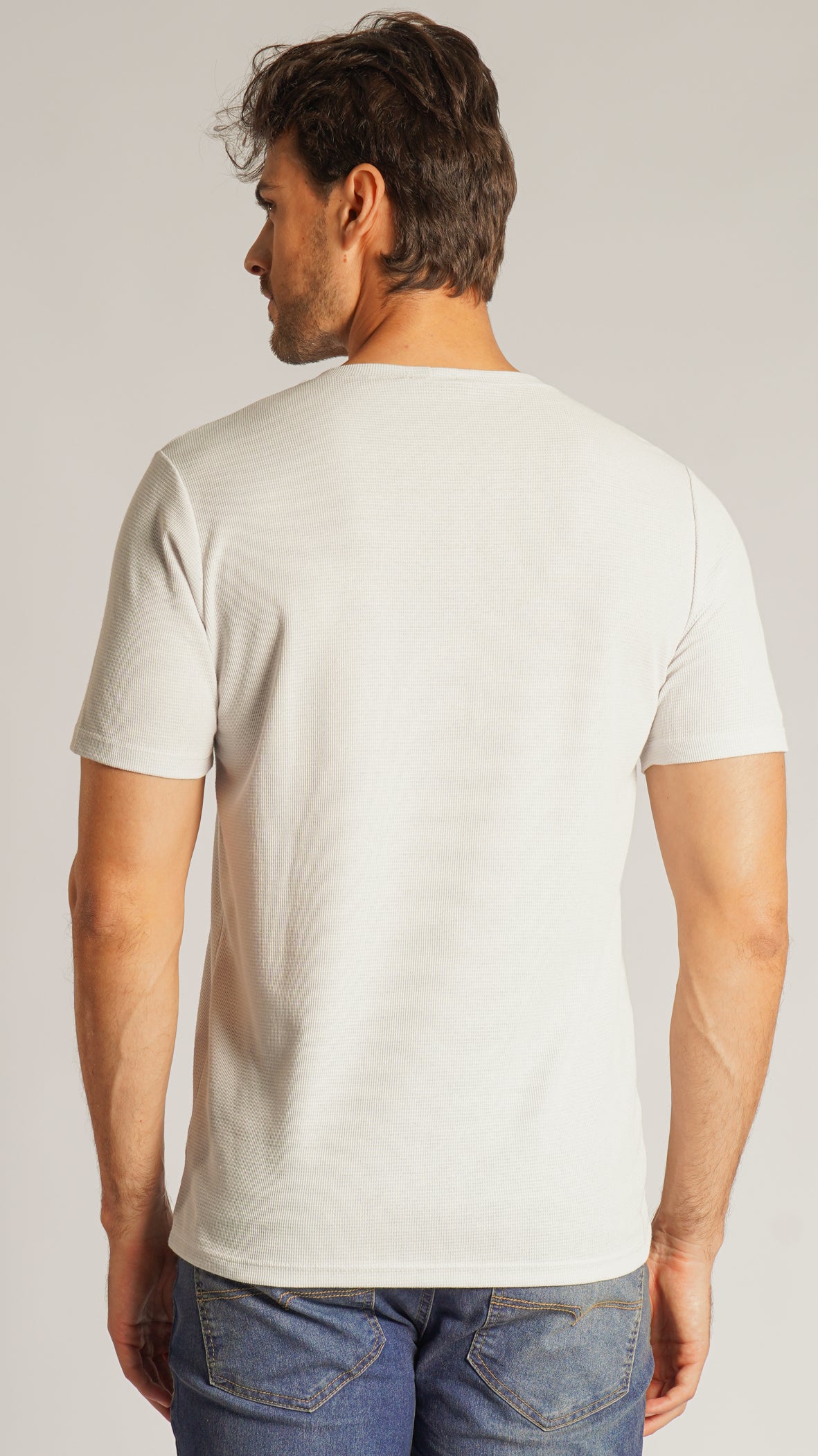 Camiseta Tricô Diamond - Cinza