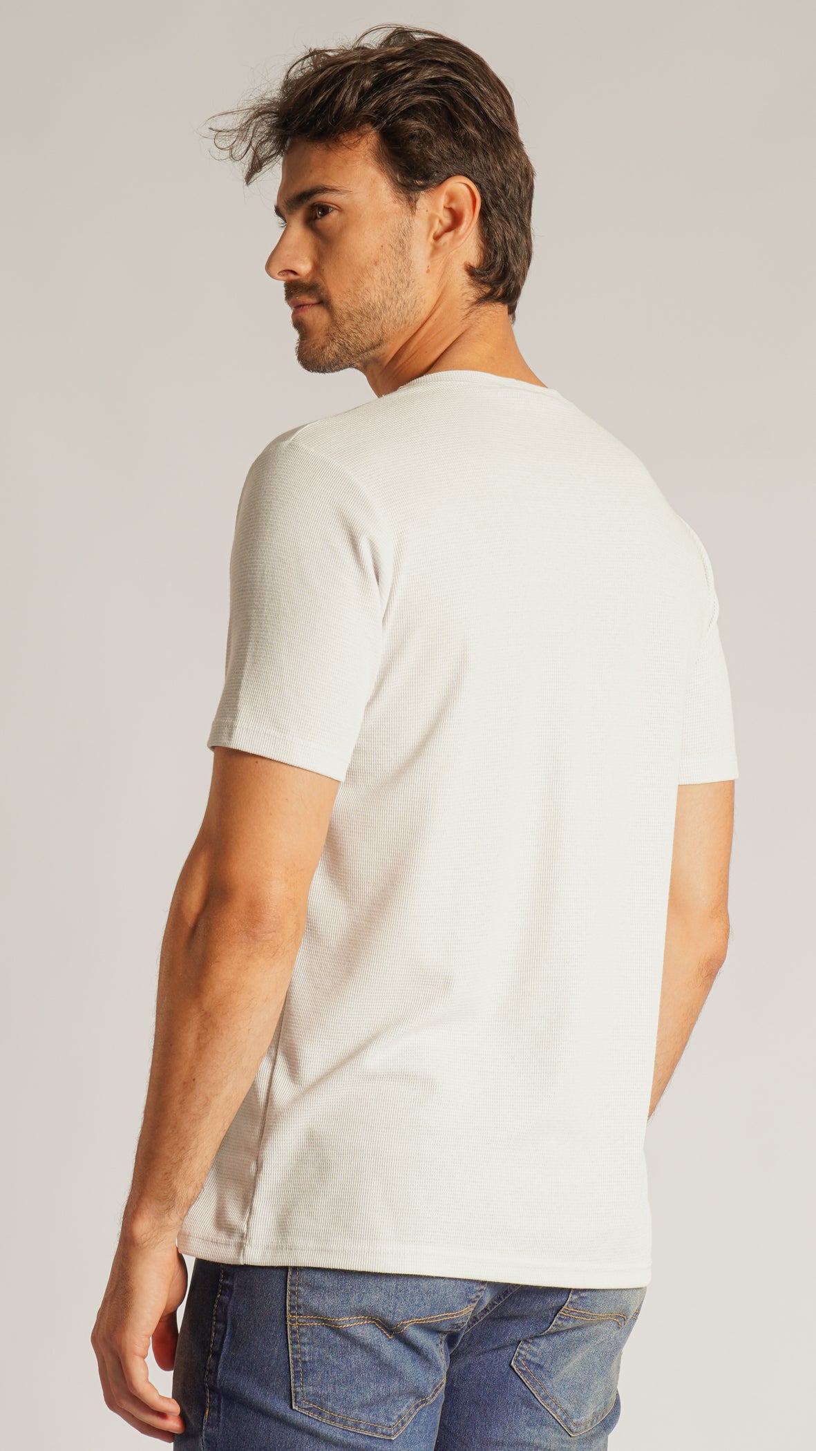 Camiseta Tricô Diamond - Cinza