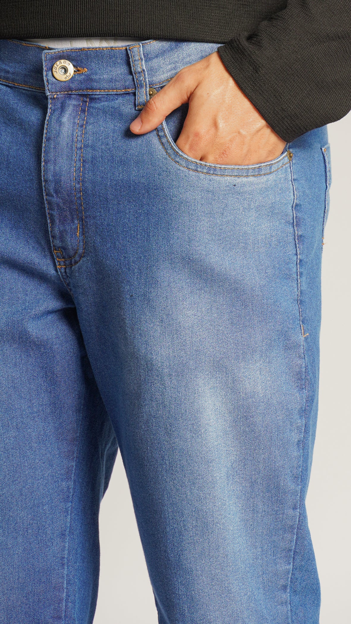 Calça Jeans - Clara Linha Caramelo