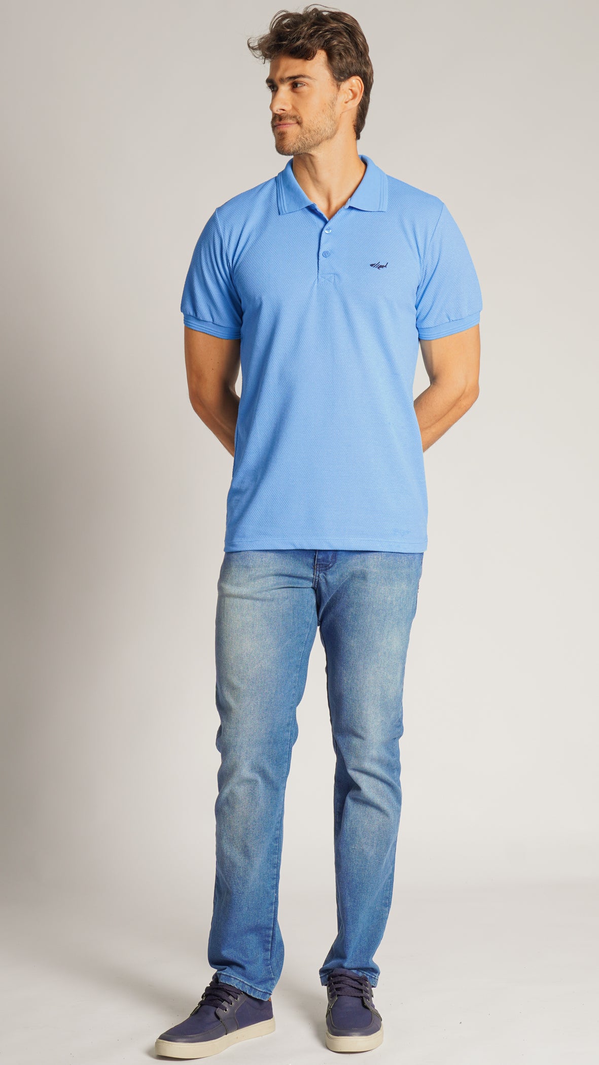 Calça Jeans - Escura Linha Azul