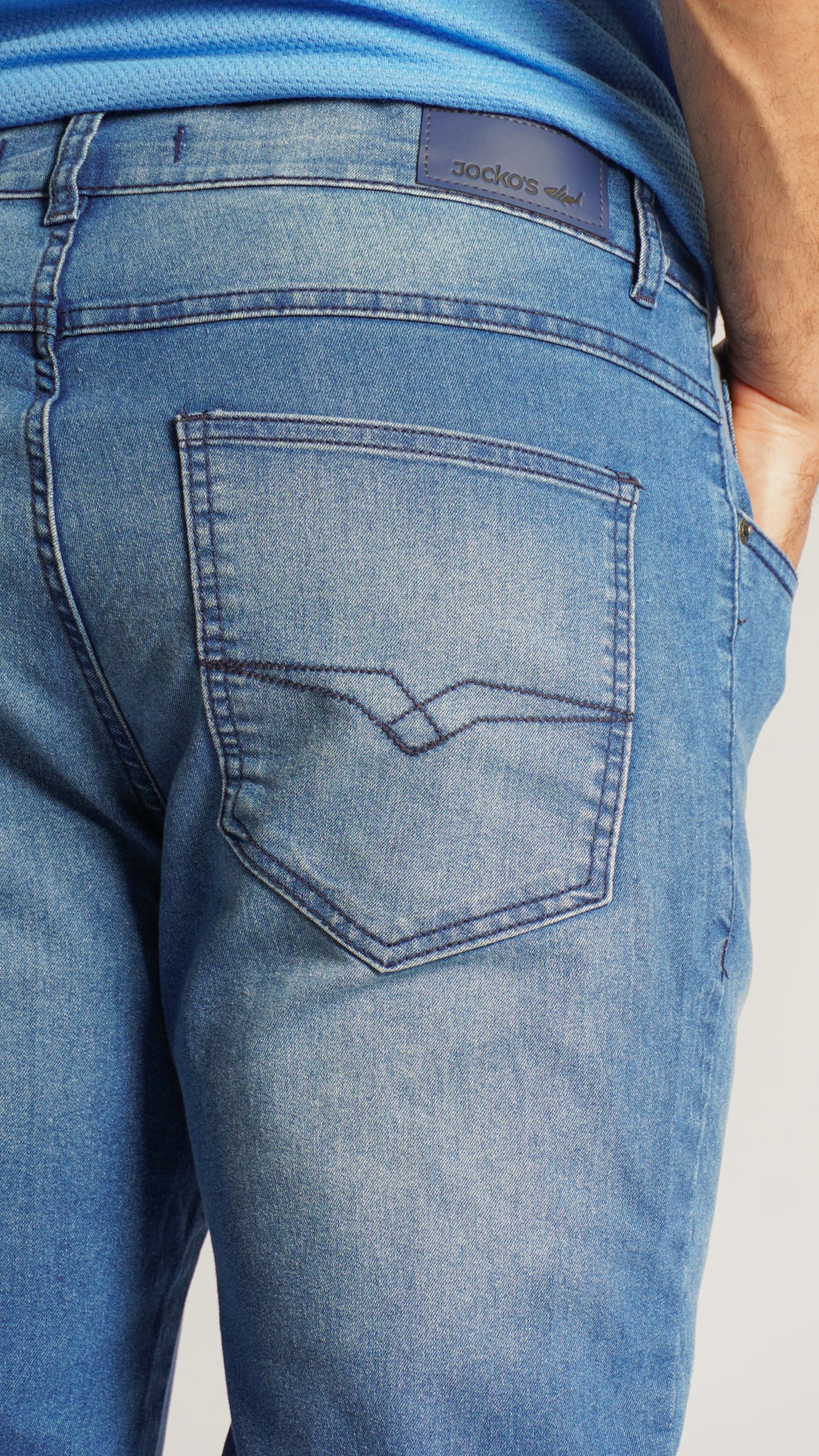Calça Jeans - Escura Linha Azul