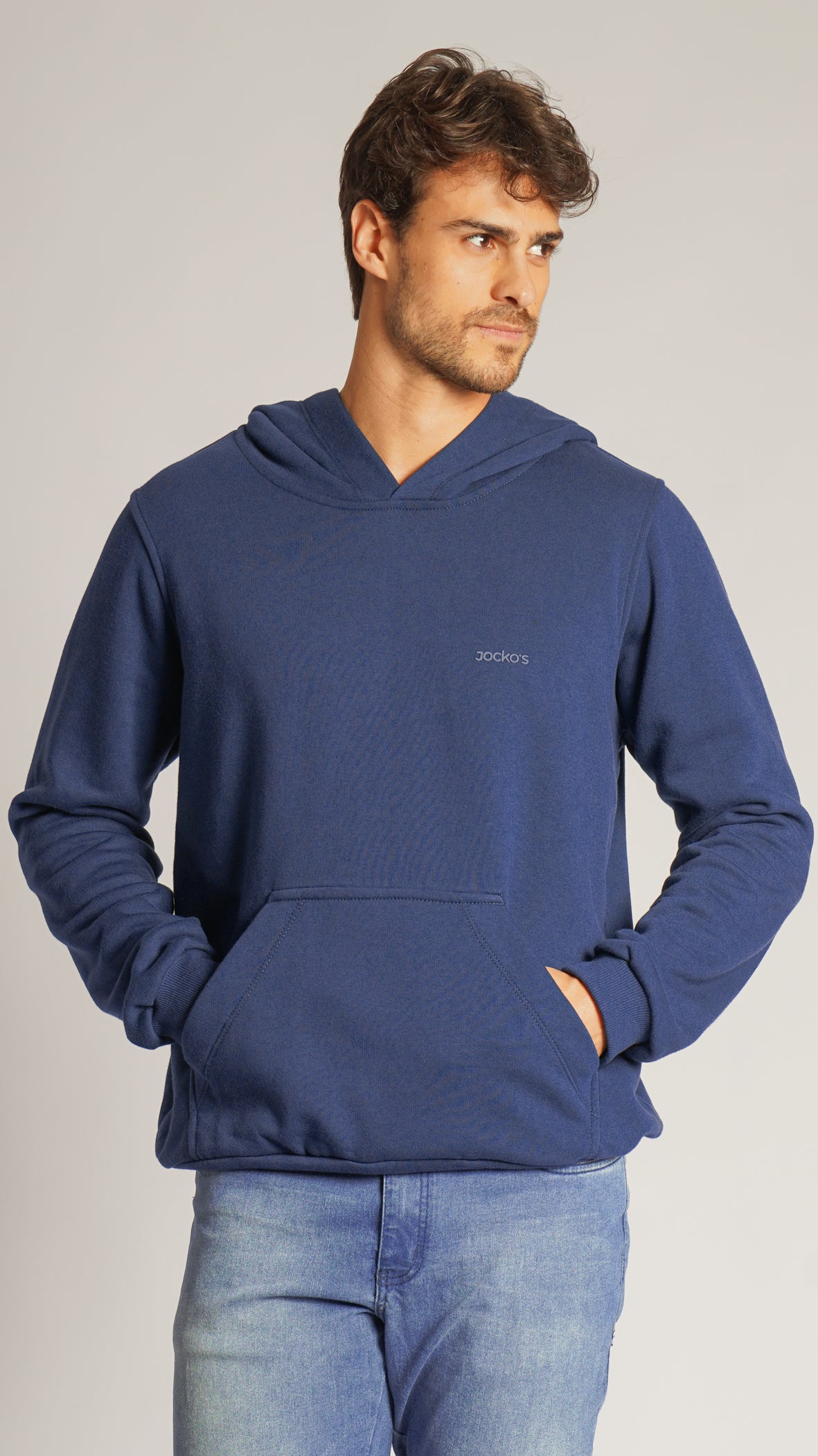 Moletom Canguru Premium Jocko's - Azul Marinho