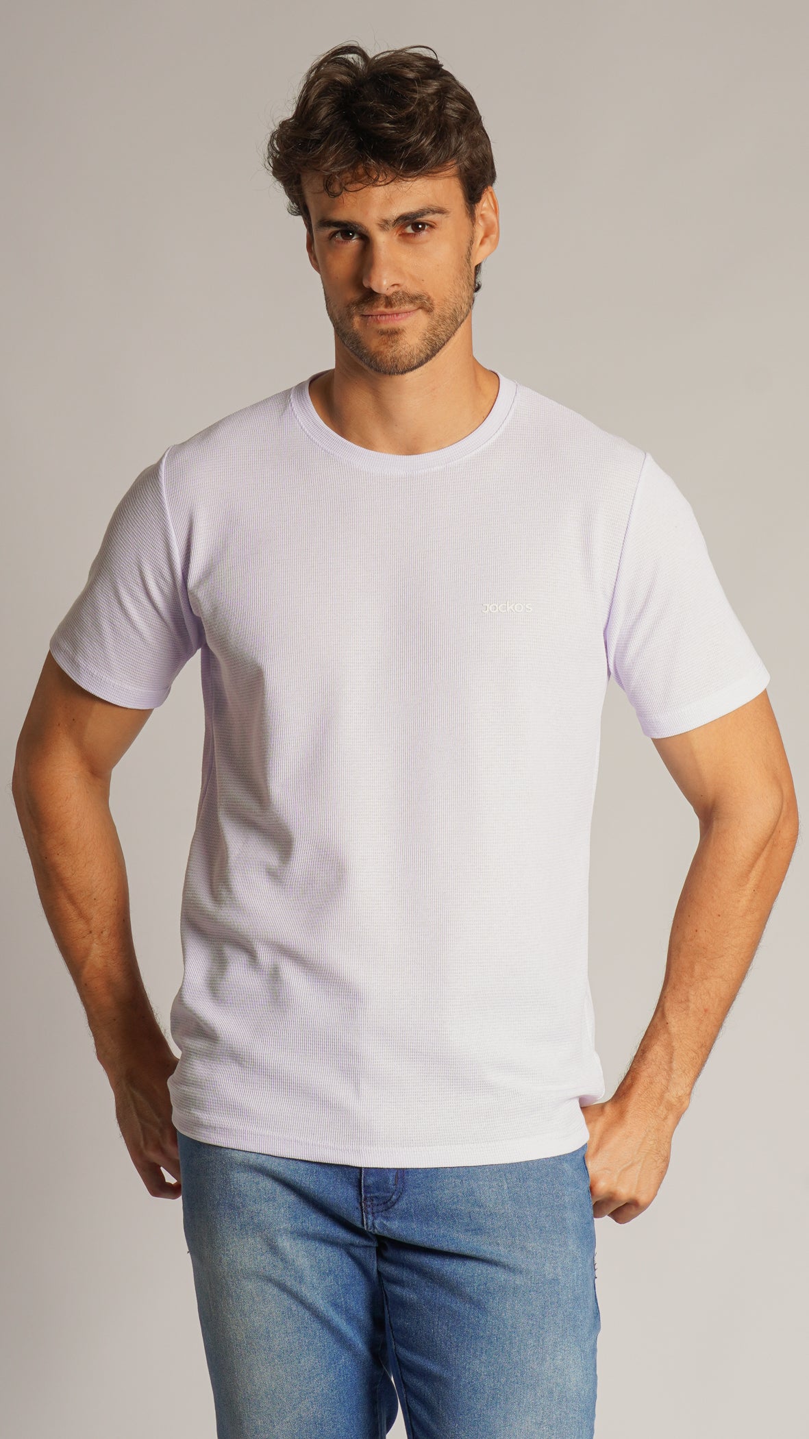 Camiseta Tricô Diamond - Branca