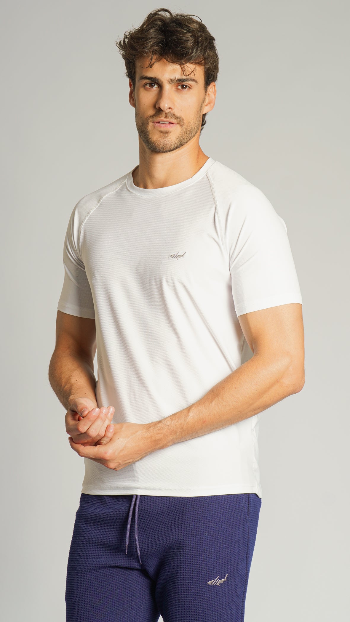 Camiseta Slim Dry Fit - Branca