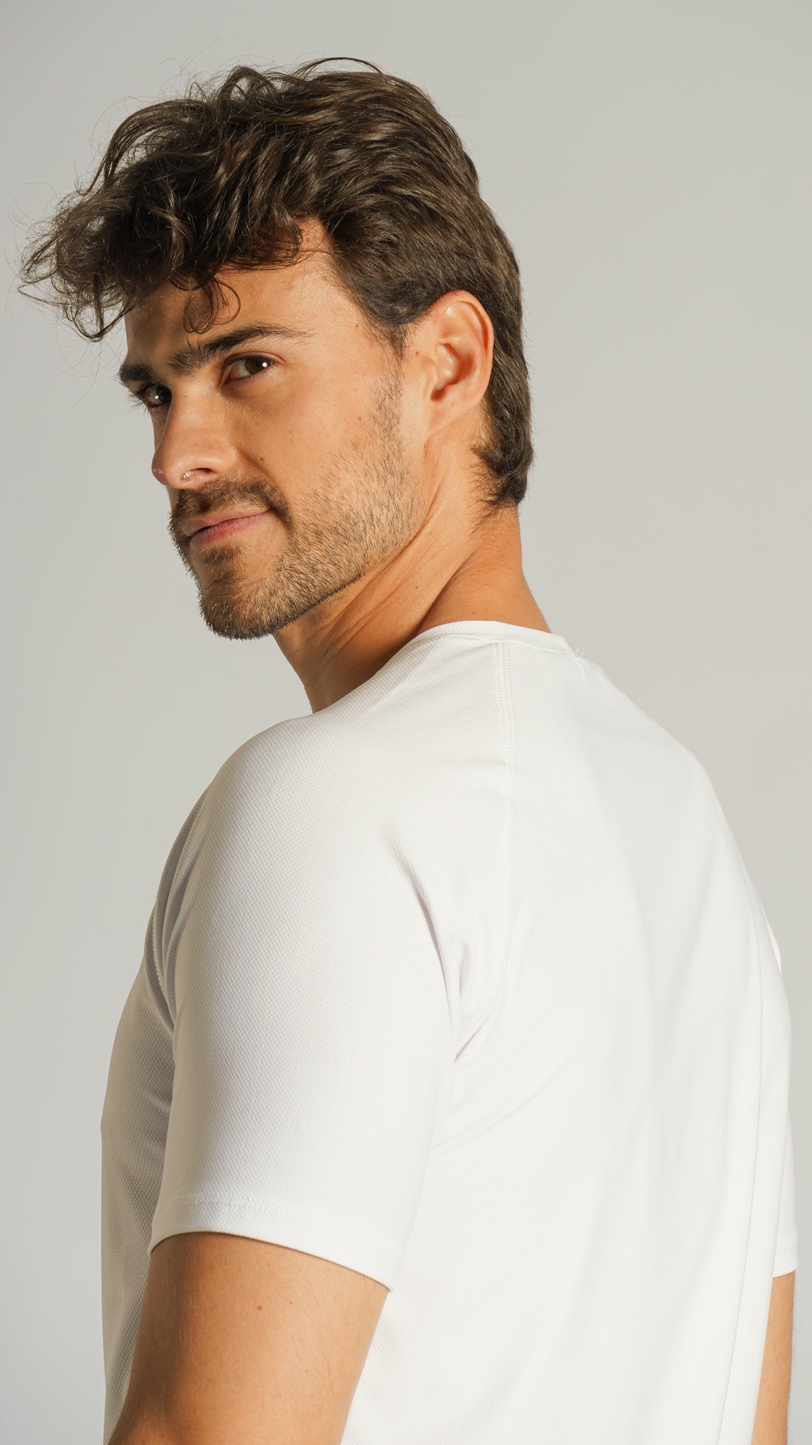 Camiseta Slim Dry Fit - Branca