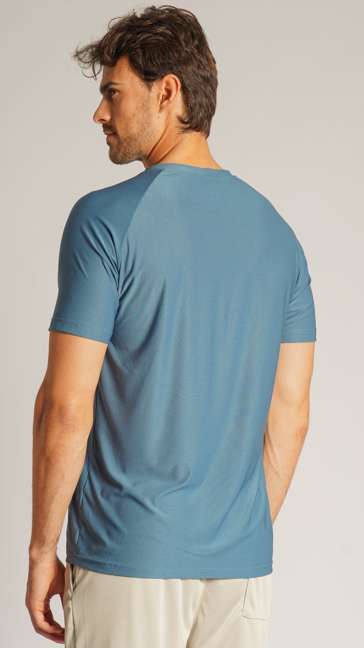 Camiseta Slim Dry Fit - Azul