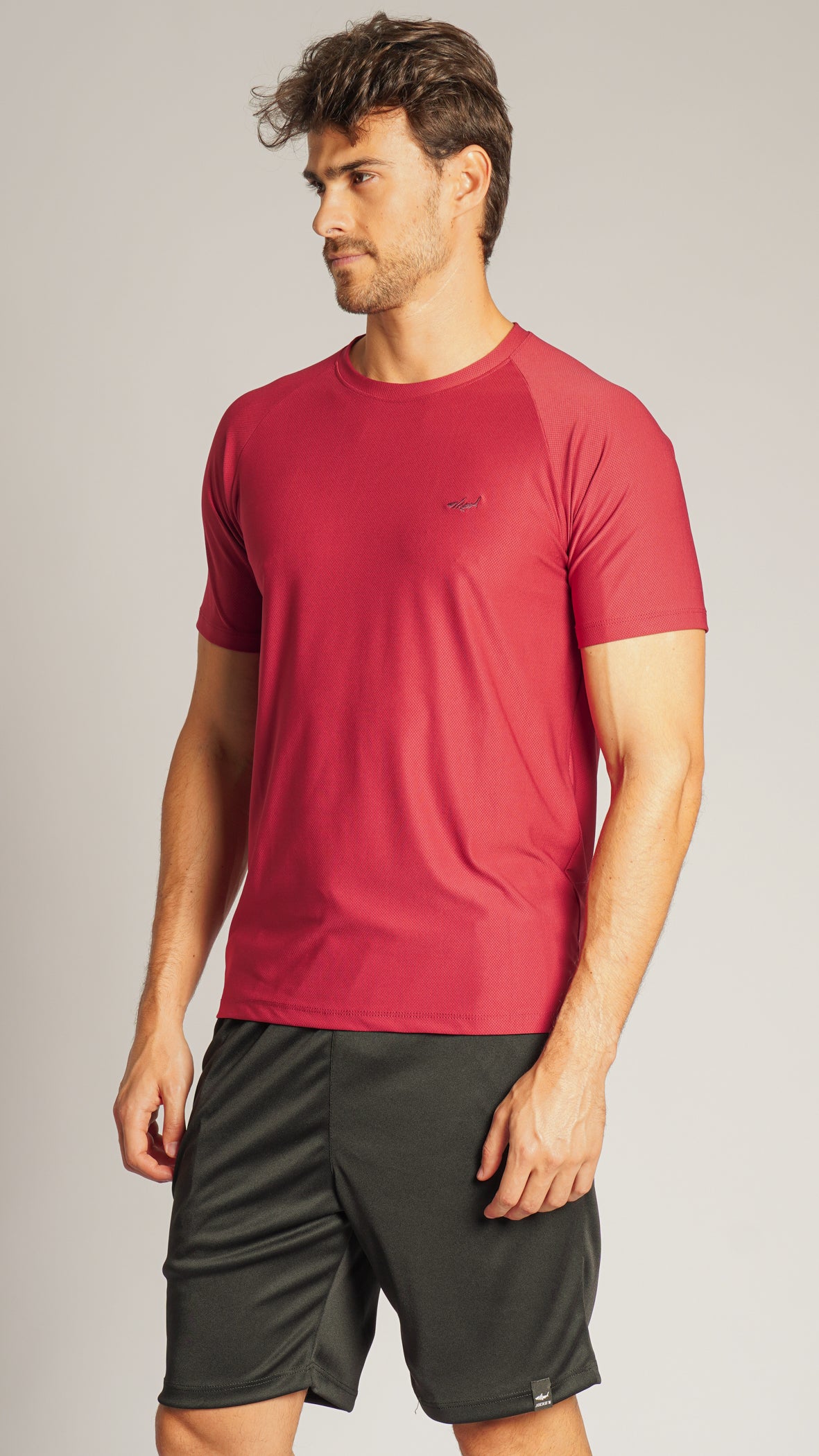 Camiseta Slim Dry Fit - Bordô