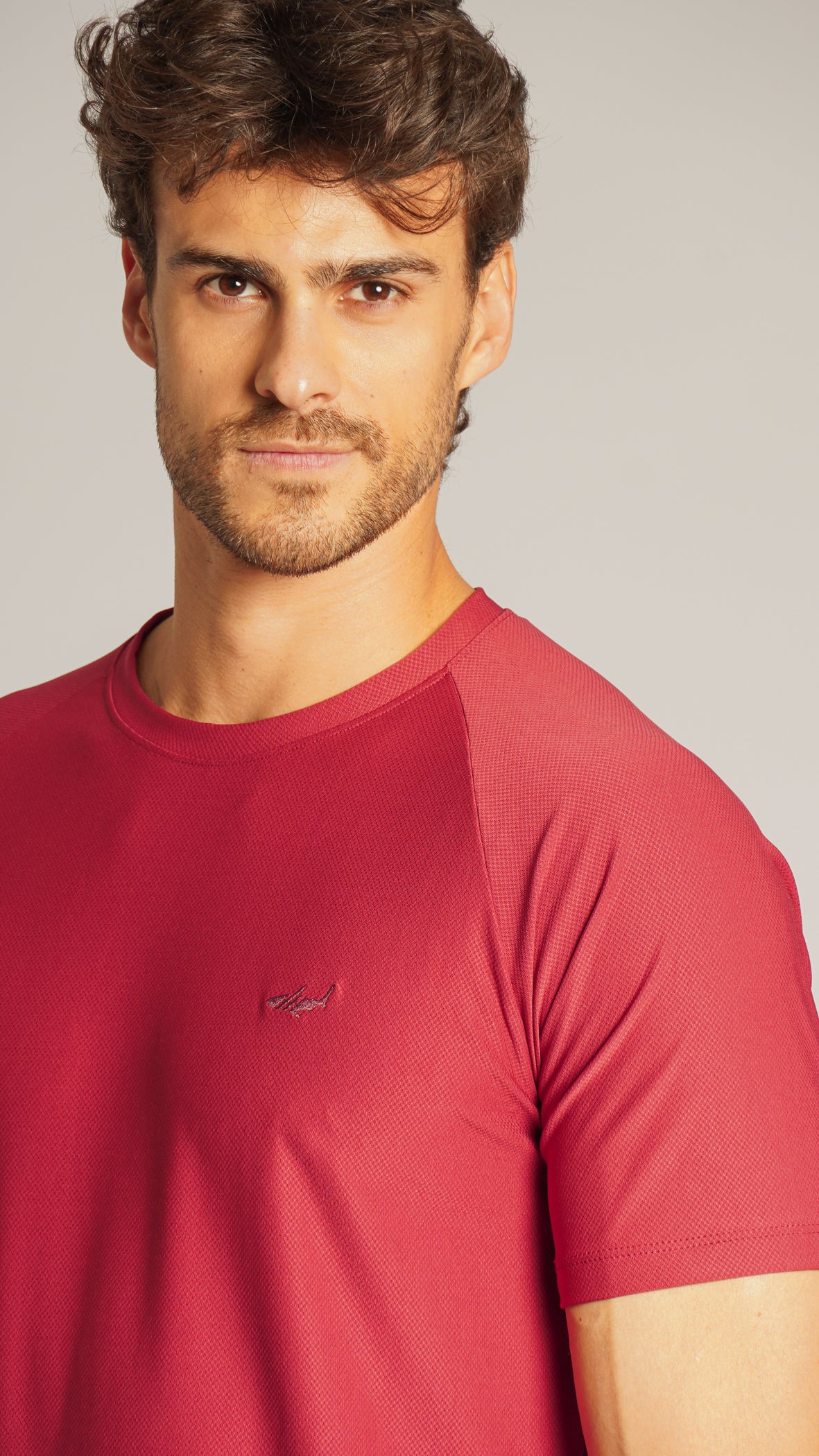 Camiseta Slim Dry Fit - Bordô
