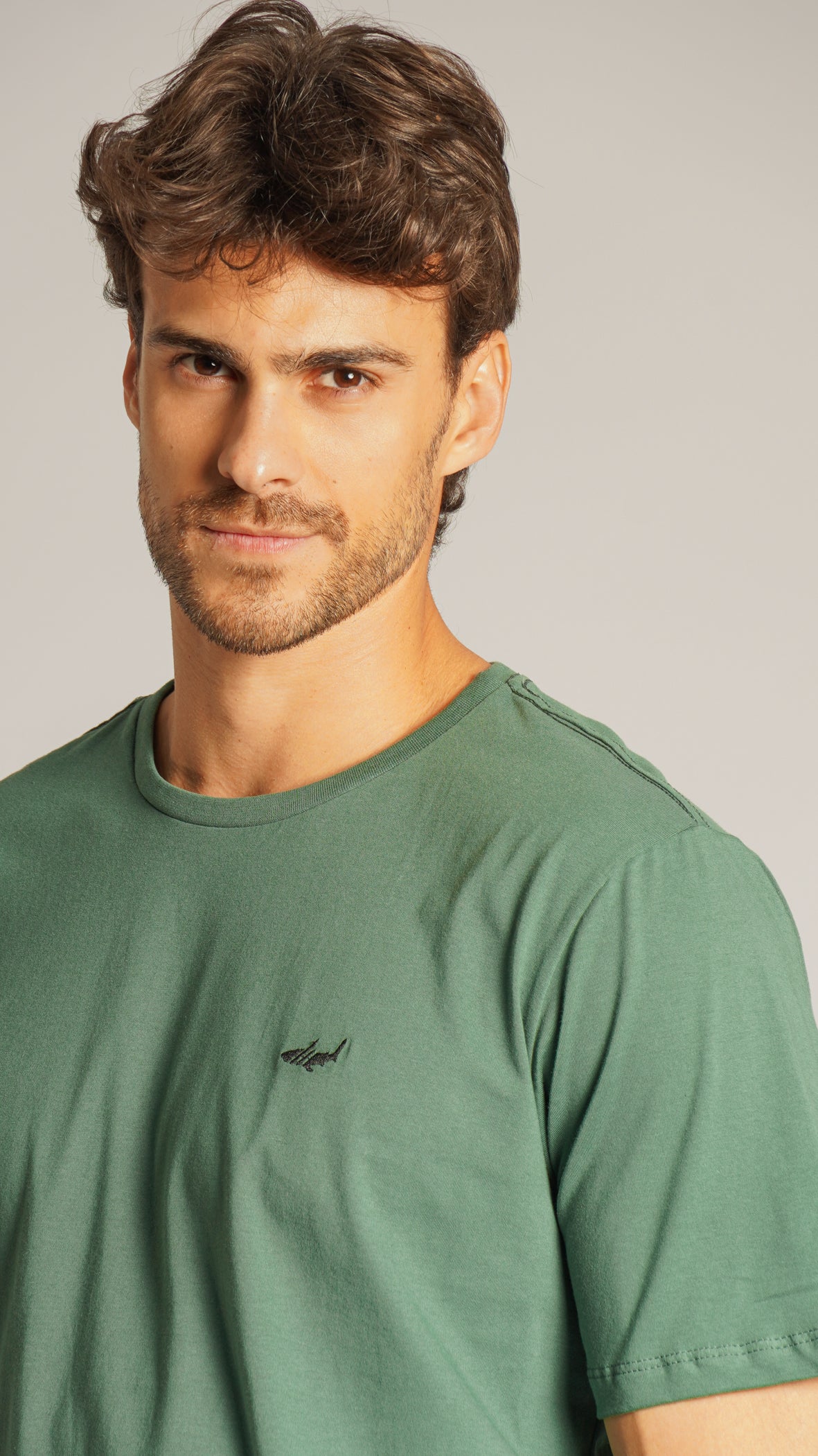 Camiseta Básica - Verde Militar