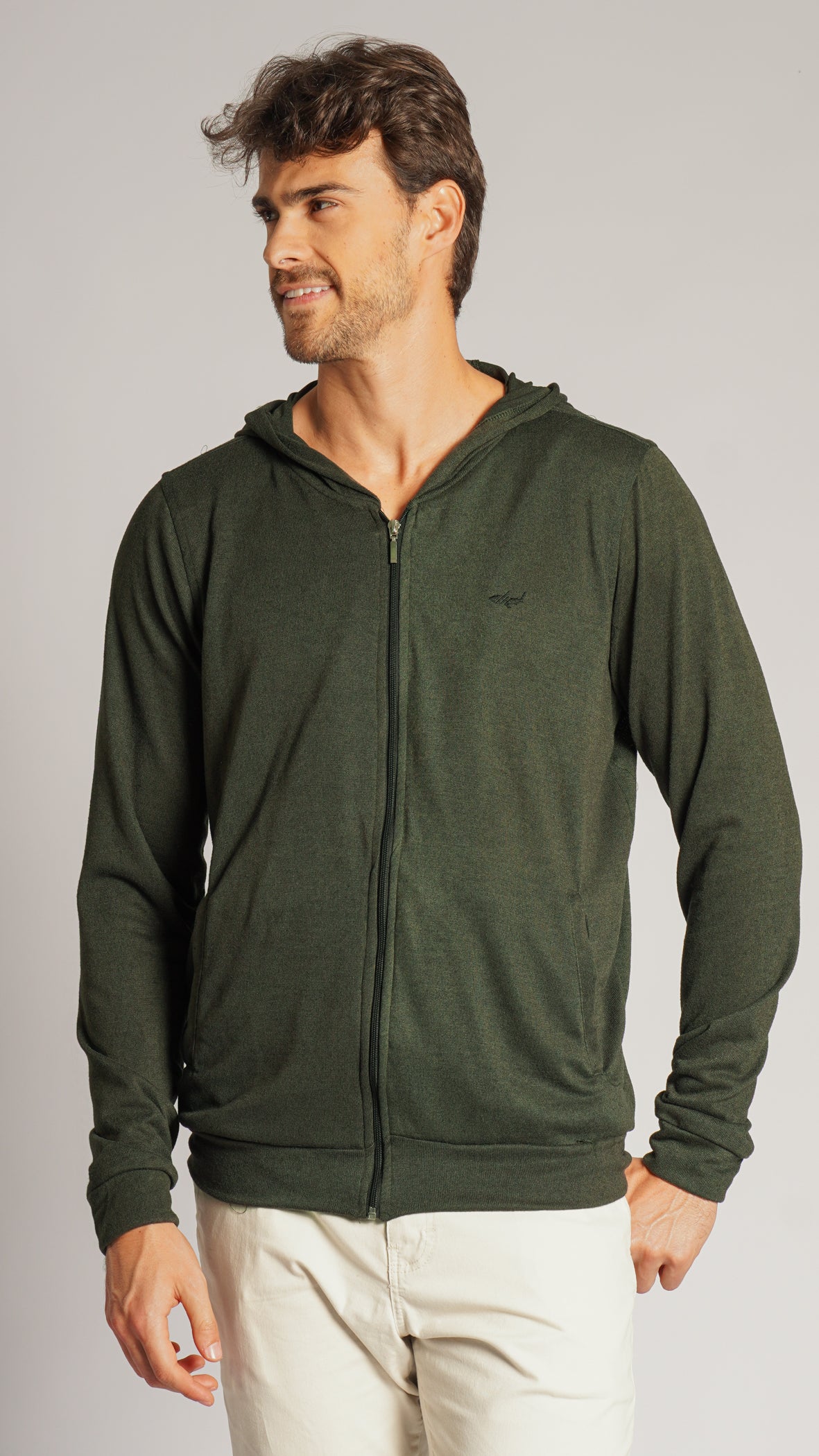 Jaqueta Tricô - Verde Militar