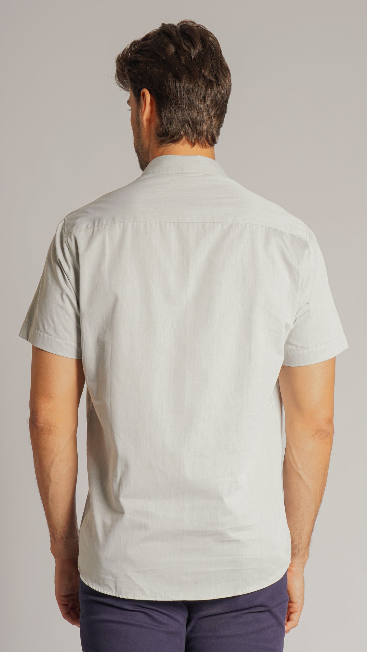 Camisa Manga Curta - Cinza