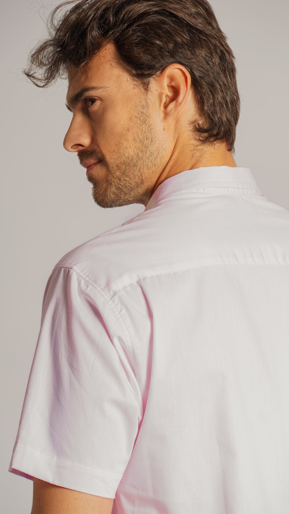 Camisa Manga Curta - Rosa