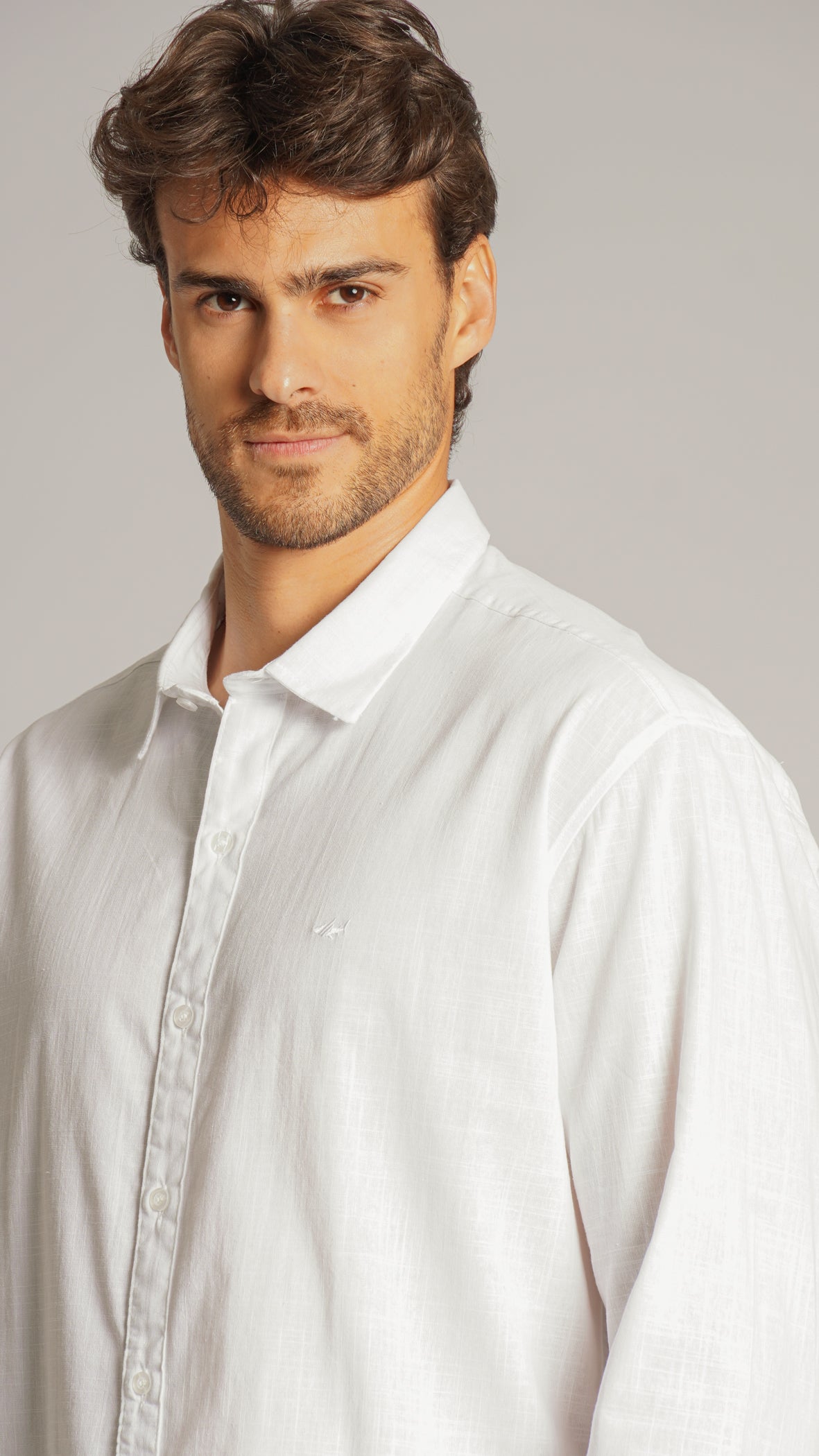 Camisa Manga Longa - Branca