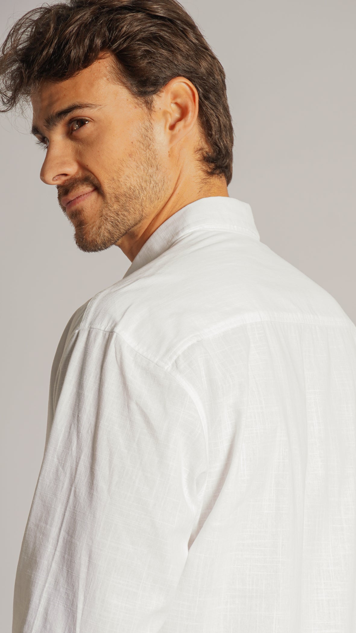 Camisa Manga Longa - Branca