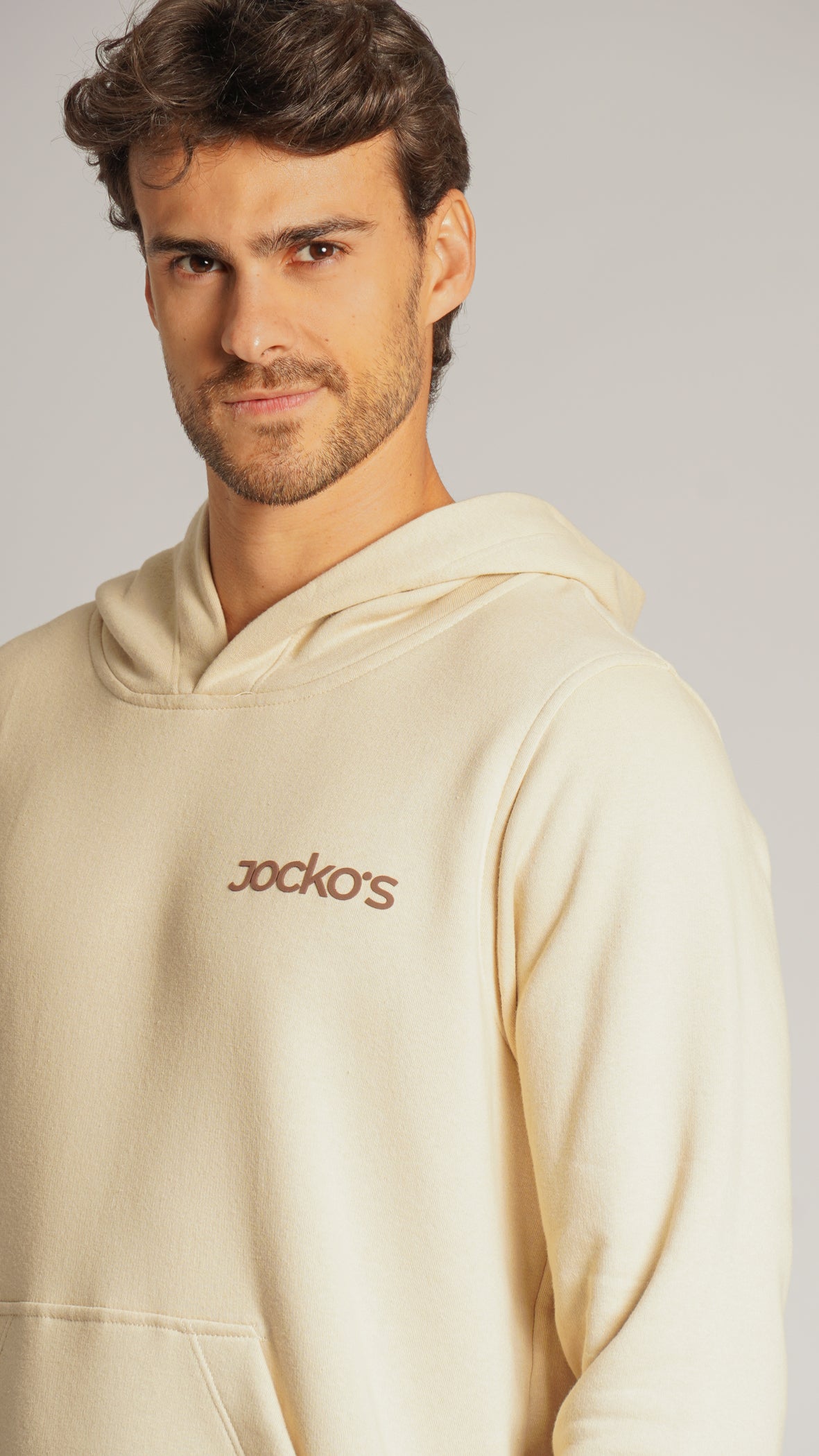 Moletom Canguru Premium Jocko's - Bege