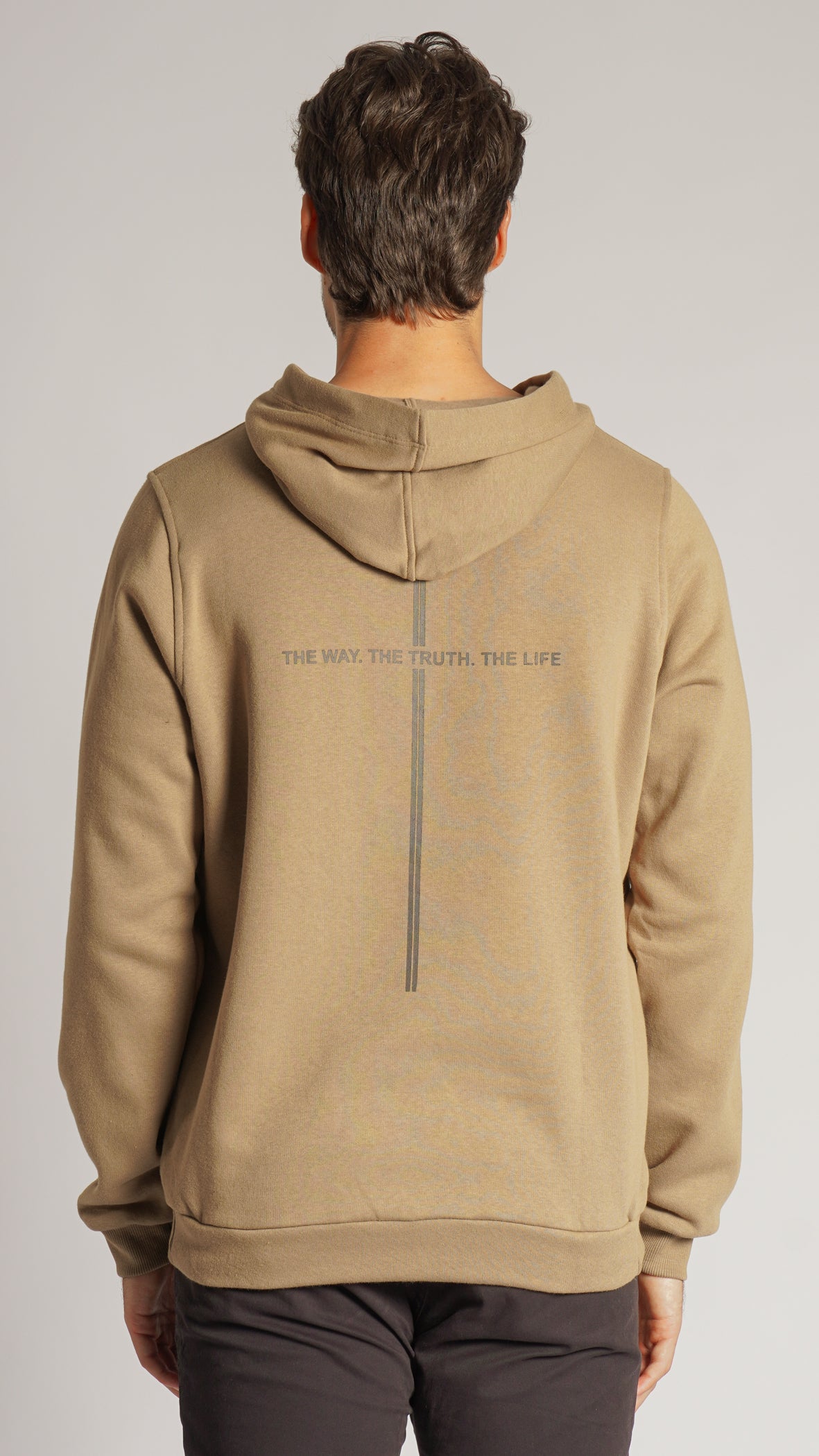 Moletom Canguru Premium The Truth - Bege