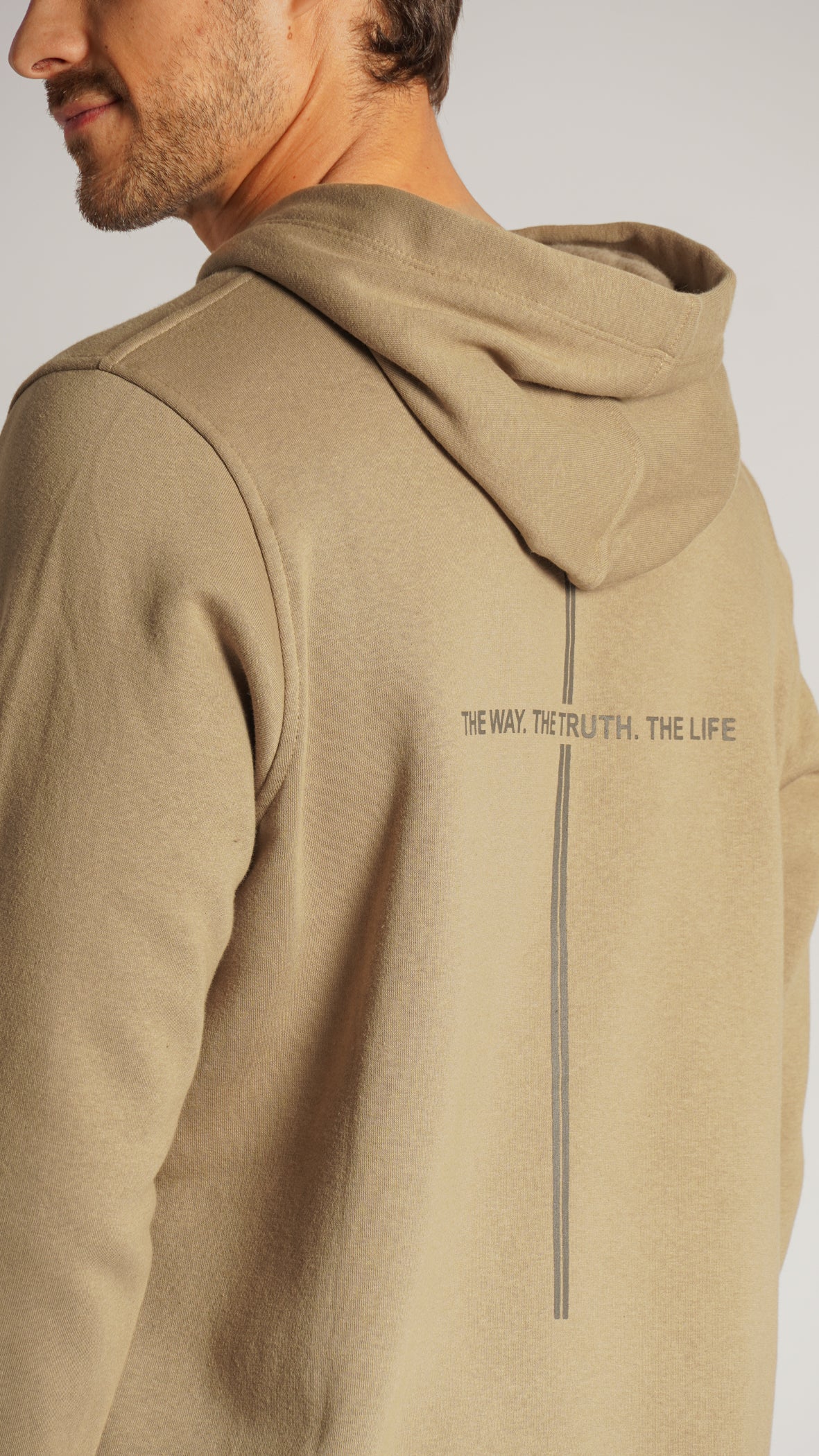Moletom Canguru Premium The Truth - Bege