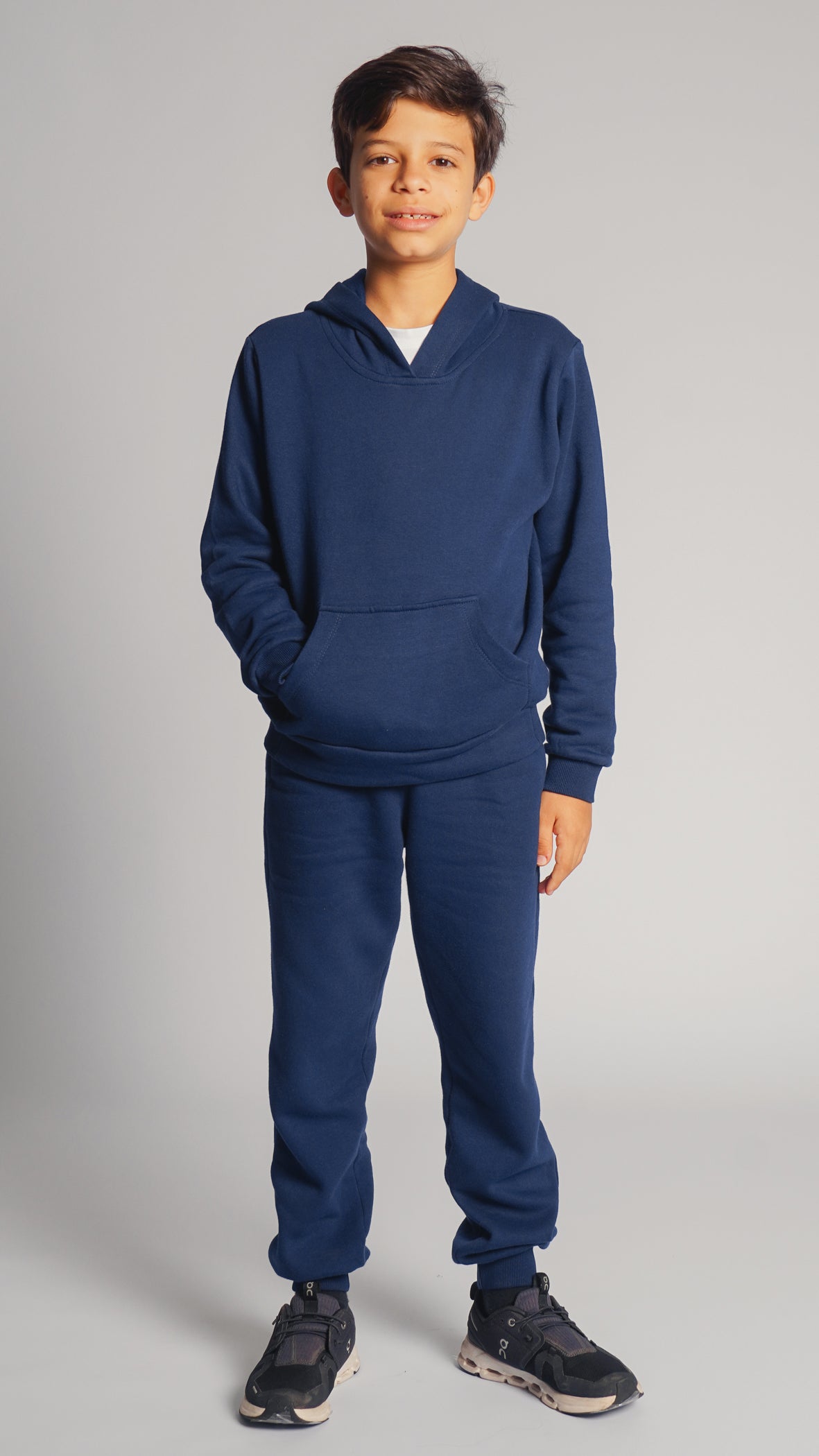 Calça Moletom Kids Unissex - Azul Marinho
