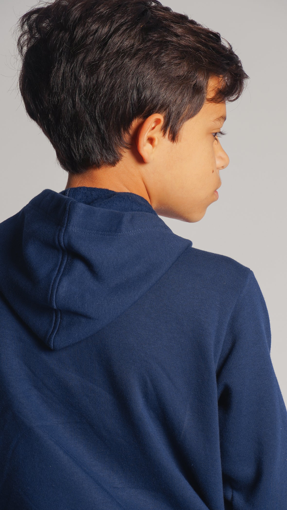 Moletom Canguru Kids Unissex - Azul Marinho